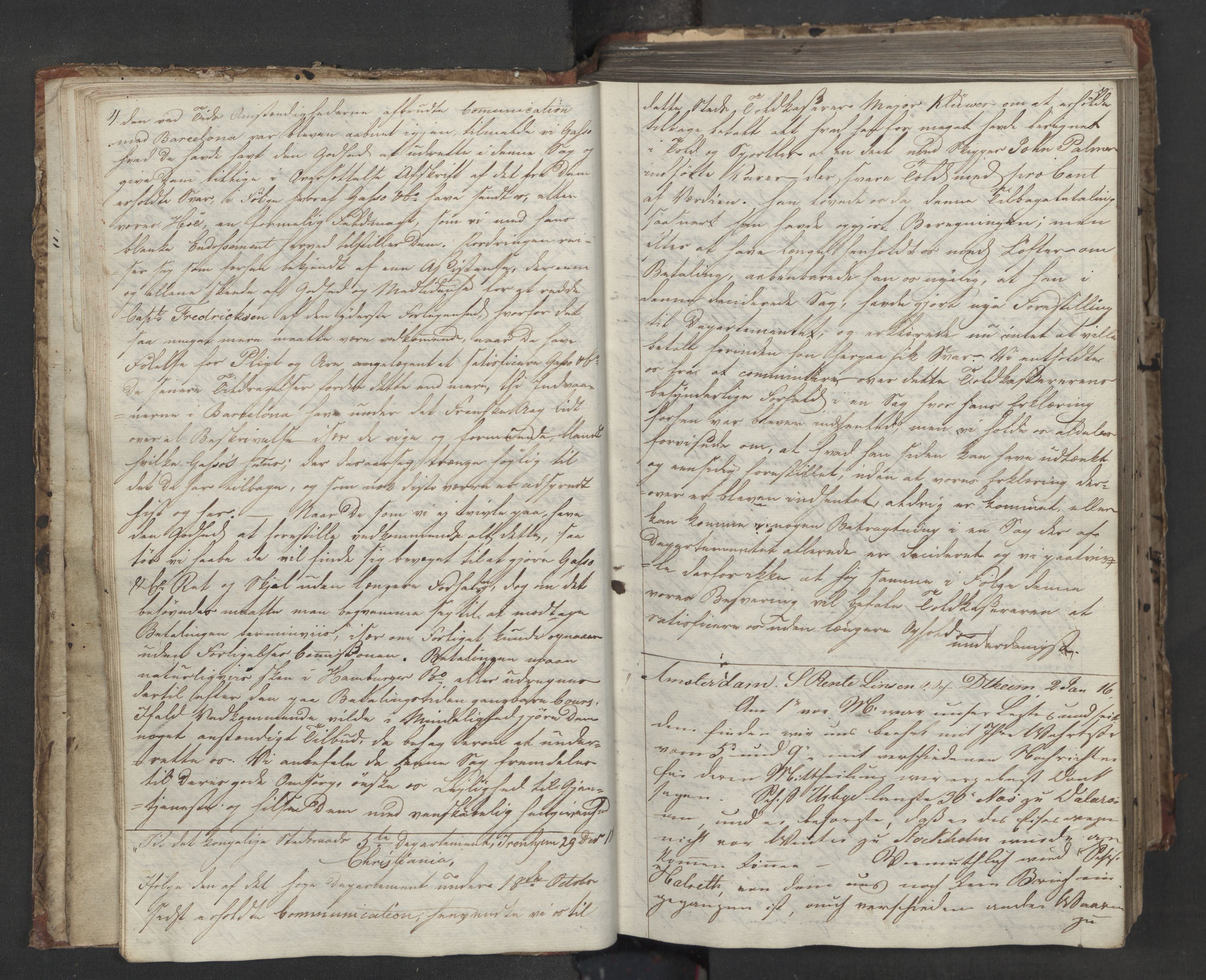 Hoë, Herman & Co, SAT/PA-0280/11/L0013: Kopibok, utenriks, 1815-1821, p. 4-5