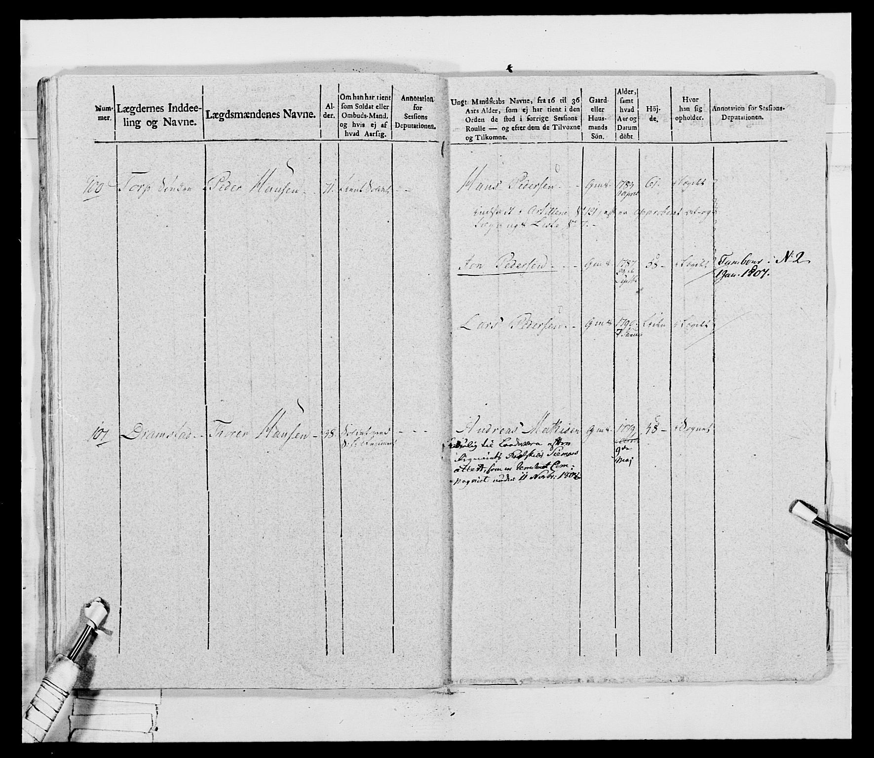 Generalitets- og kommissariatskollegiet, Det kongelige norske kommissariatskollegium, AV/RA-EA-5420/E/Eh/L0032b: Nordafjelske gevorbne infanteriregiment, 1806, p. 236