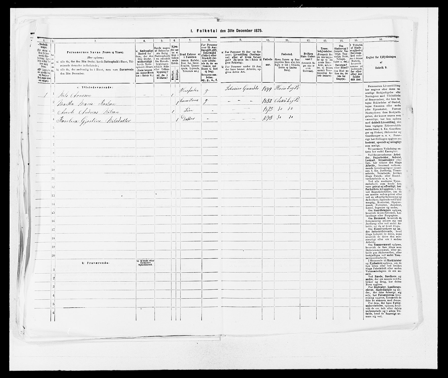 SAB, 1875 census for 1247P Askøy, 1875, p. 774