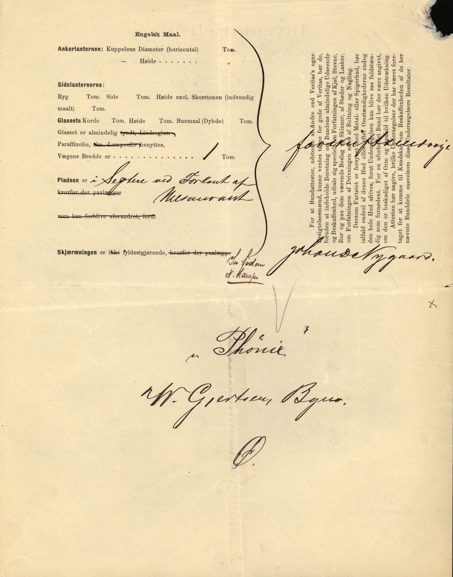 Pa 63 - Østlandske skibsassuranceforening, VEMU/A-1079/G/Ga/L0024/0001: Havaridokumenter / Norrøna, Phønic, Monark, Johan Dahll, Josephine, 1889, p. 34