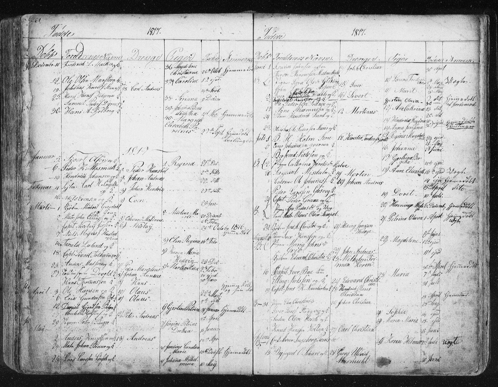 Ministerialprotokoller, klokkerbøker og fødselsregistre - Møre og Romsdal, SAT/A-1454/572/L0841: Parish register (official) no. 572A04, 1784-1819, p. 261