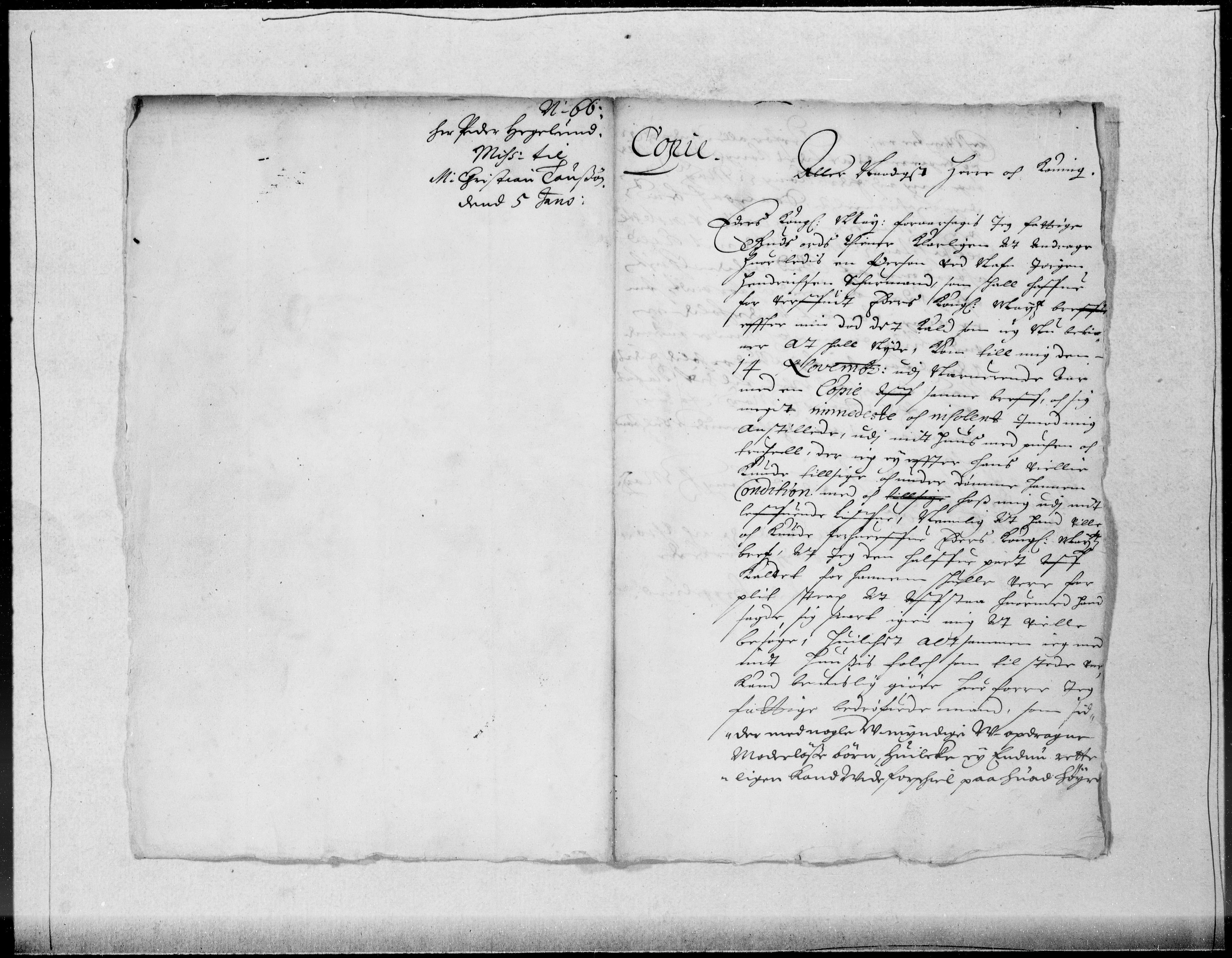 Danske Kanselli 1572-1799, AV/RA-EA-3023/F/Fc/Fcc/Fcca/L0025: Norske innlegg 1572-1799, 1665-1666, p. 257