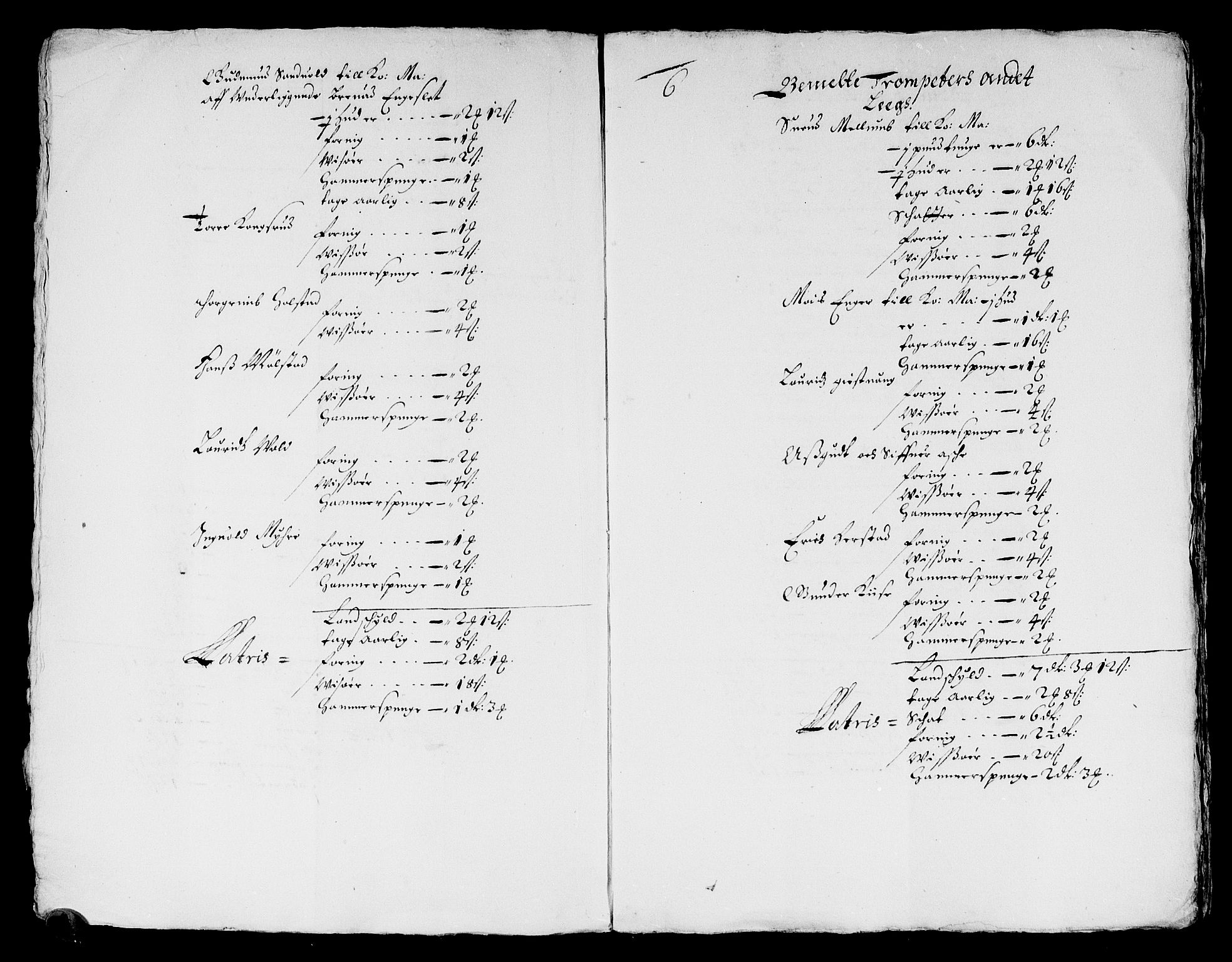 Rentekammeret inntil 1814, Reviderte regnskaper, Stiftamtstueregnskaper, Landkommissariatet på Akershus og Akershus stiftamt, AV/RA-EA-5869/R/Ra/L0027: Landkommissariatet på Akershus, 1665