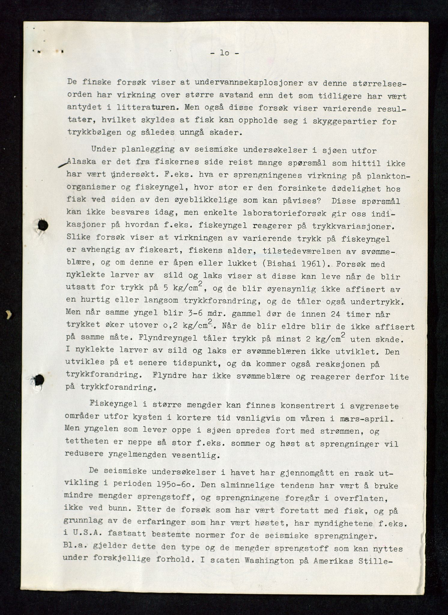 Industridepartementet, Oljekontoret, AV/SAST-A-101348/Db/L0006: Seismiske undersøkelser, 1964-1972, p. 29