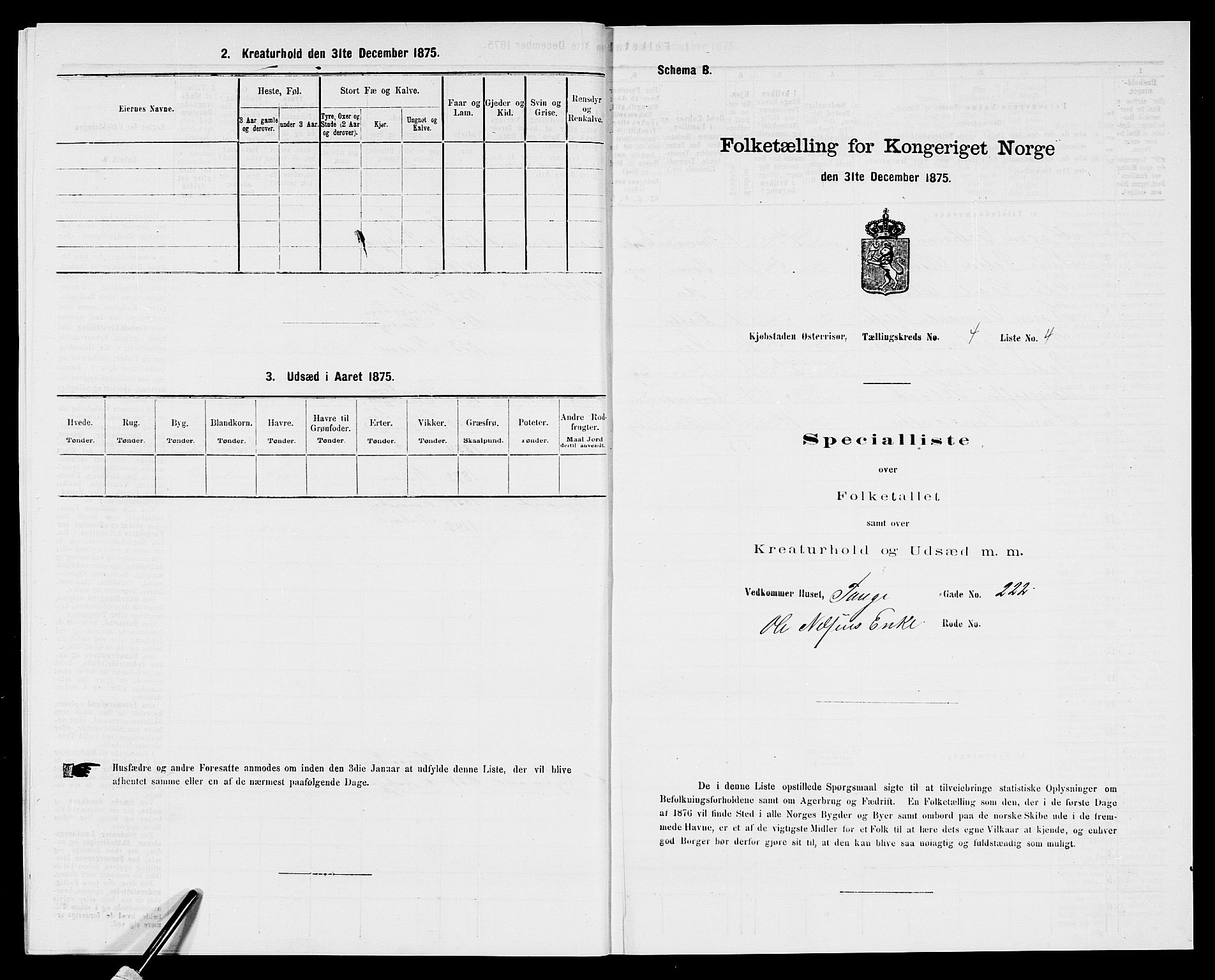 SAK, 1875 census for 0901B Risør/Risør, 1875, p. 521