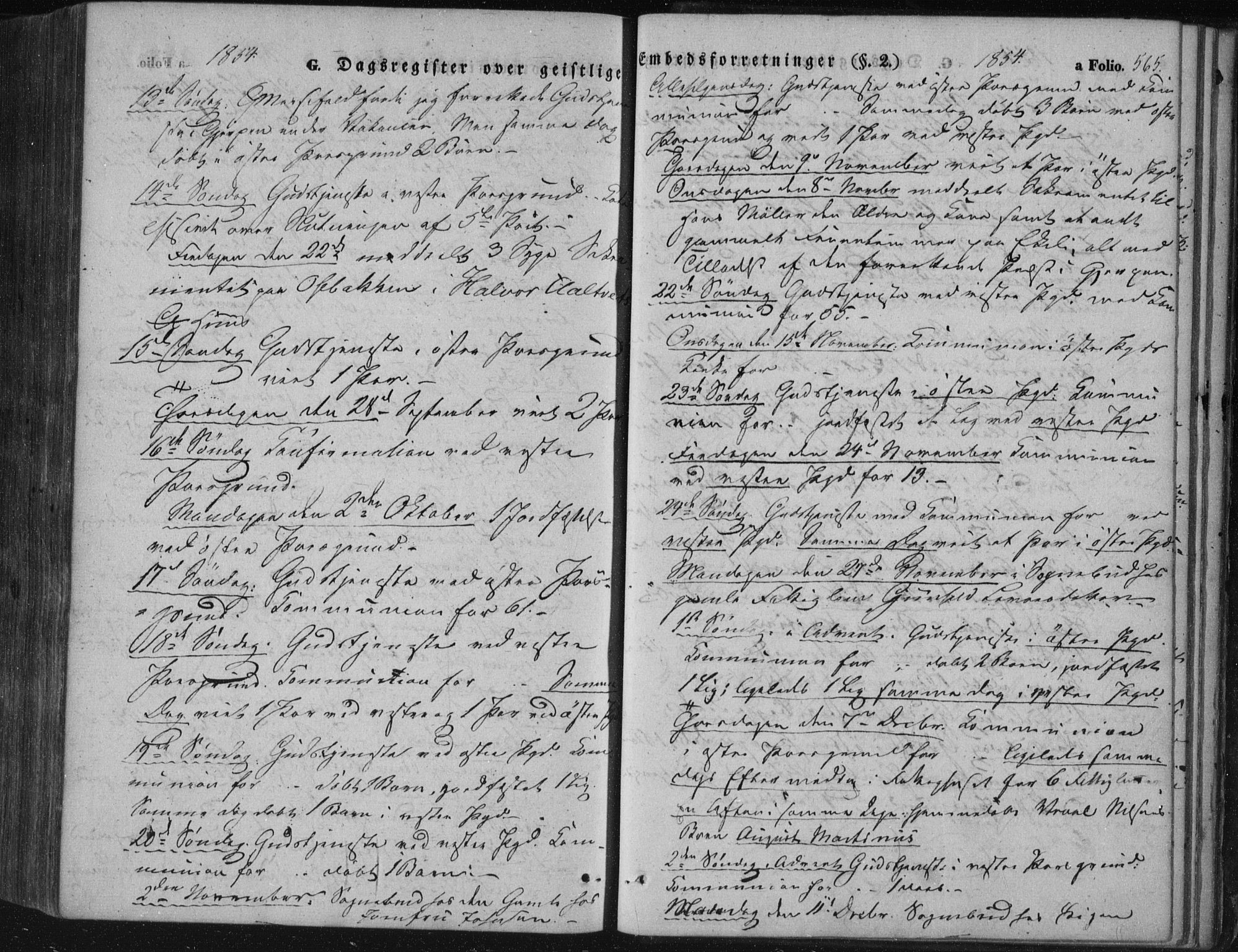 Porsgrunn kirkebøker , AV/SAKO-A-104/F/Fa/L0006: Parish register (official) no. 6, 1841-1857, p. 565