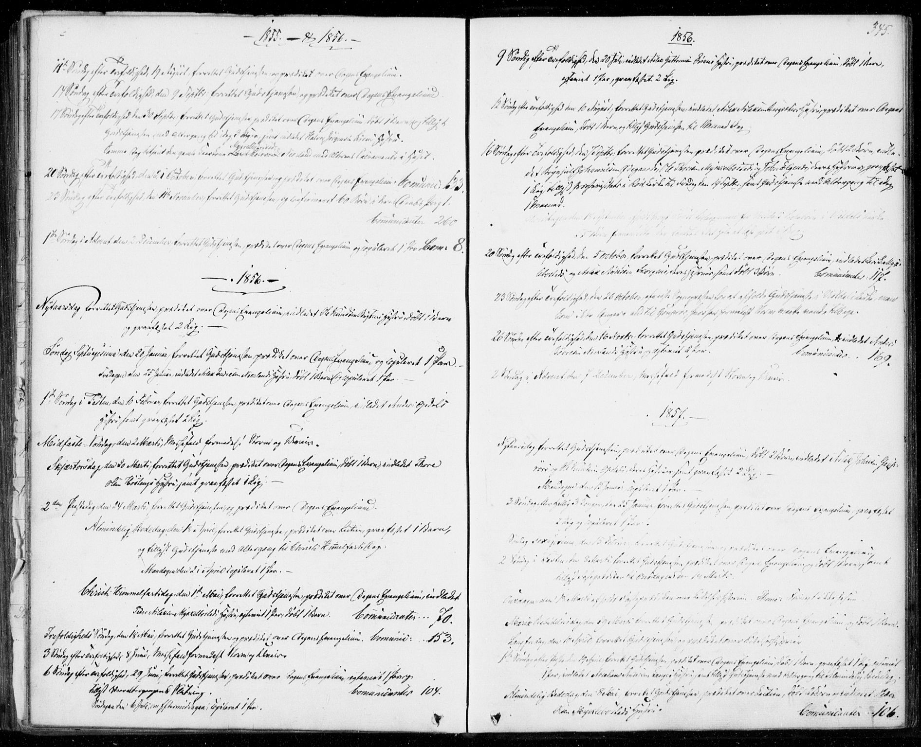 Ministerialprotokoller, klokkerbøker og fødselsregistre - Møre og Romsdal, SAT/A-1454/554/L0643: Parish register (official) no. 554A01, 1846-1879, p. 345