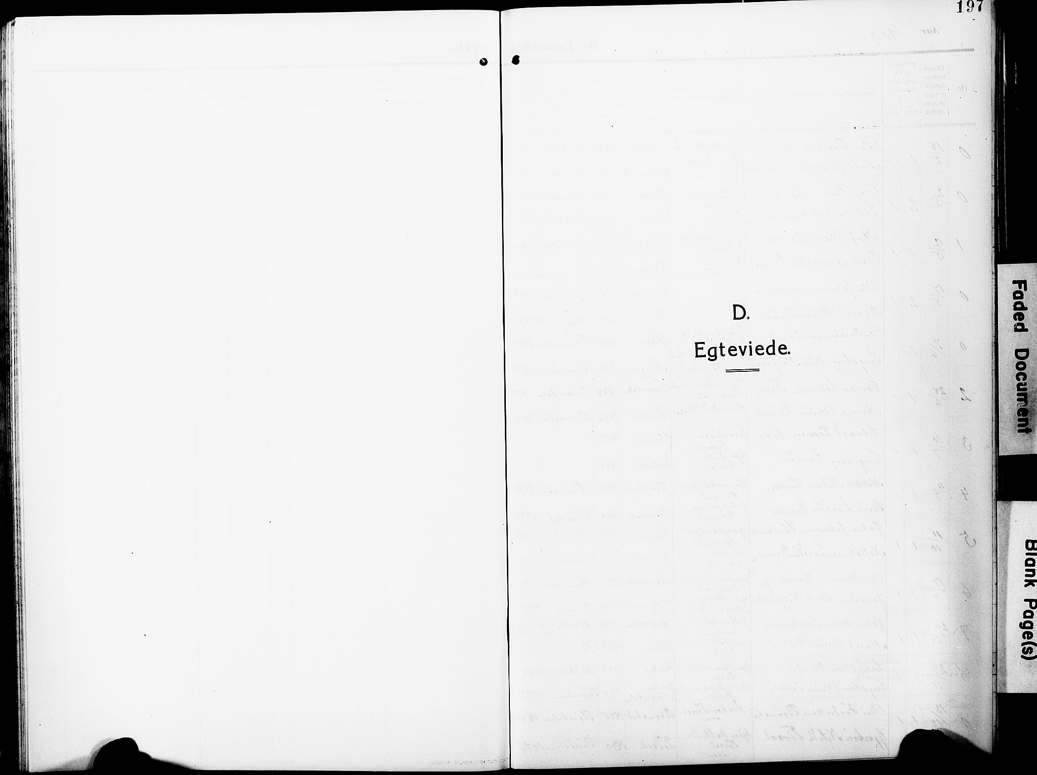 Ministerialprotokoller, klokkerbøker og fødselsregistre - Møre og Romsdal, SAT/A-1454/598/L1079: Parish register (copy) no. 598C04, 1909-1927, p. 197