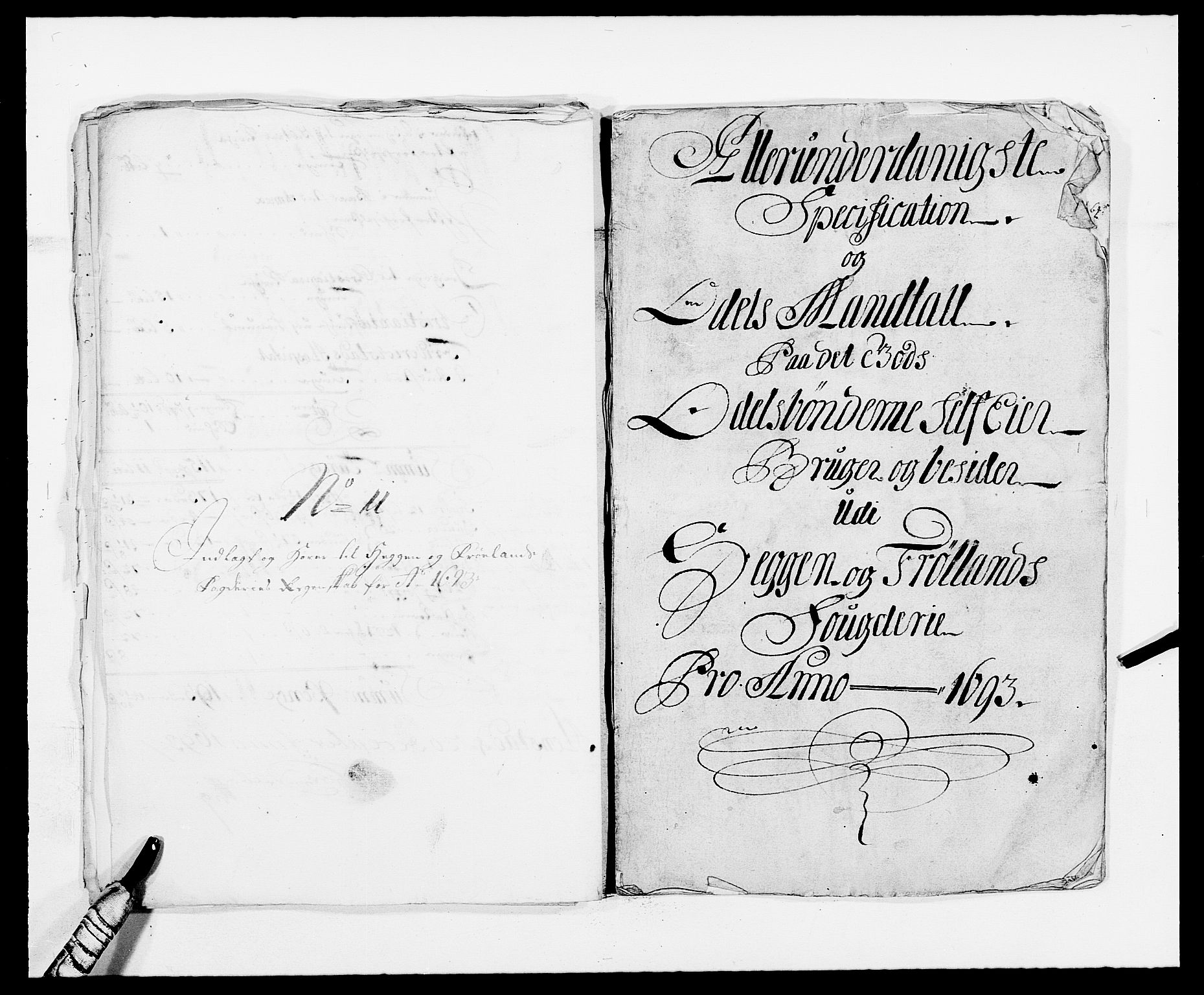 Rentekammeret inntil 1814, Reviderte regnskaper, Fogderegnskap, RA/EA-4092/R06/L0283: Fogderegnskap Heggen og Frøland, 1691-1693, p. 414