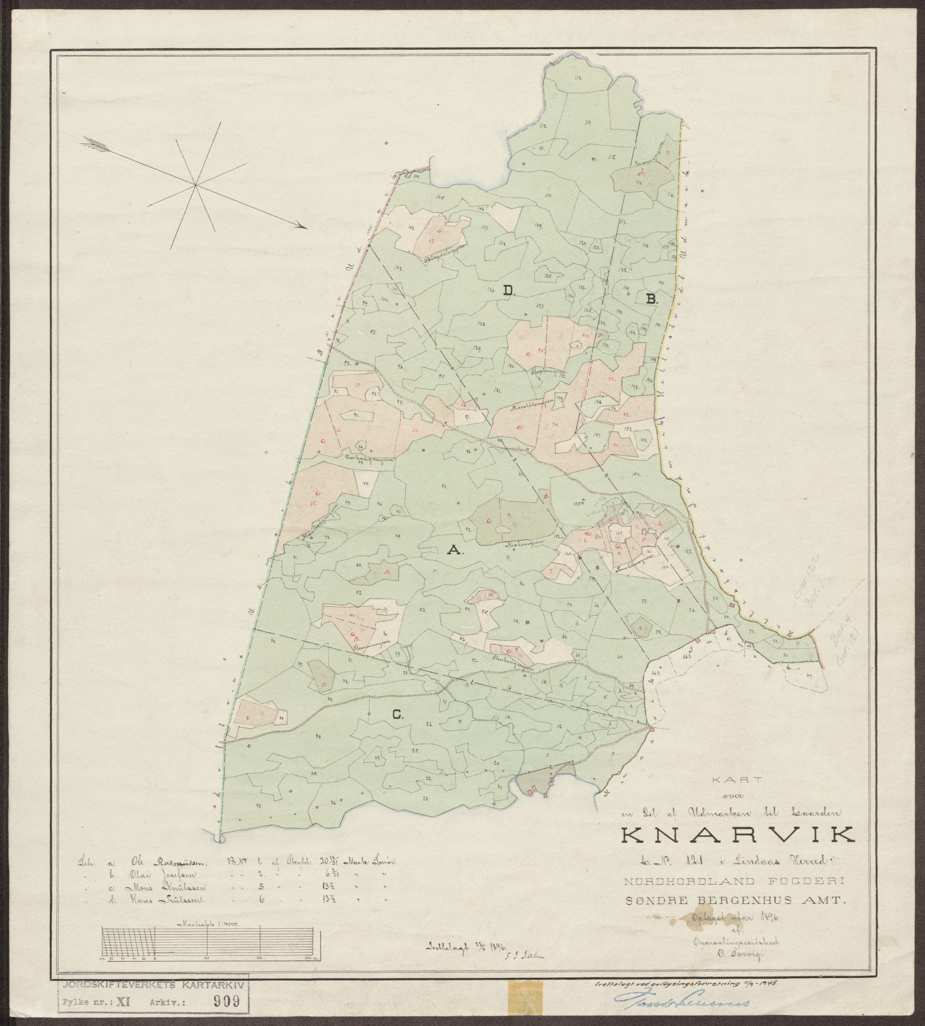 Jordskifteverkets kartarkiv, AV/RA-S-3929/T, 1859-1988, p. 1053