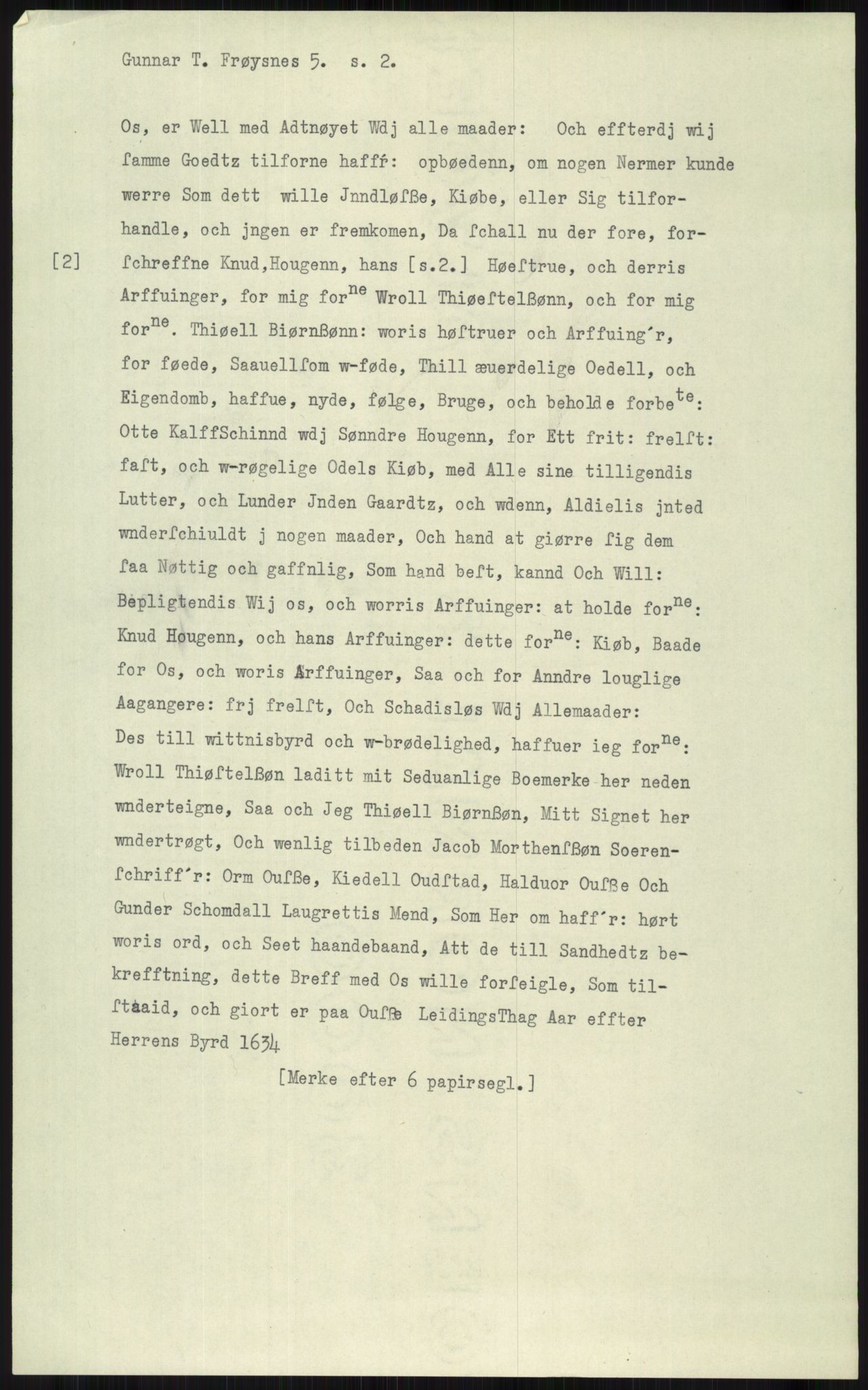 Samlinger til kildeutgivelse, Diplomavskriftsamlingen, AV/RA-EA-4053/H/Ha, p. 2377