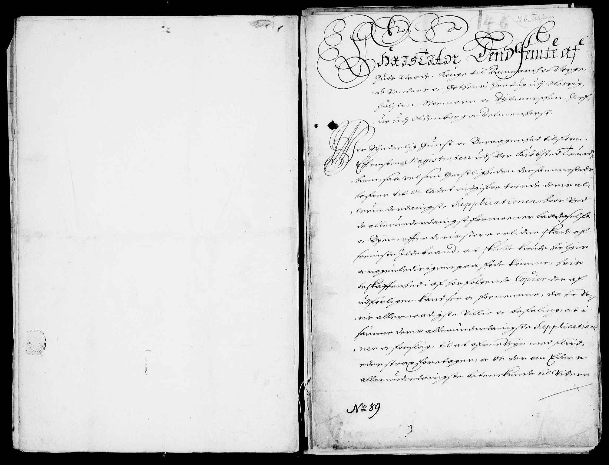 Danske Kanselli, Skapsaker, AV/RA-EA-4061/F/L0074: Skap 15, pakke 79, 1611-1701, p. 111
