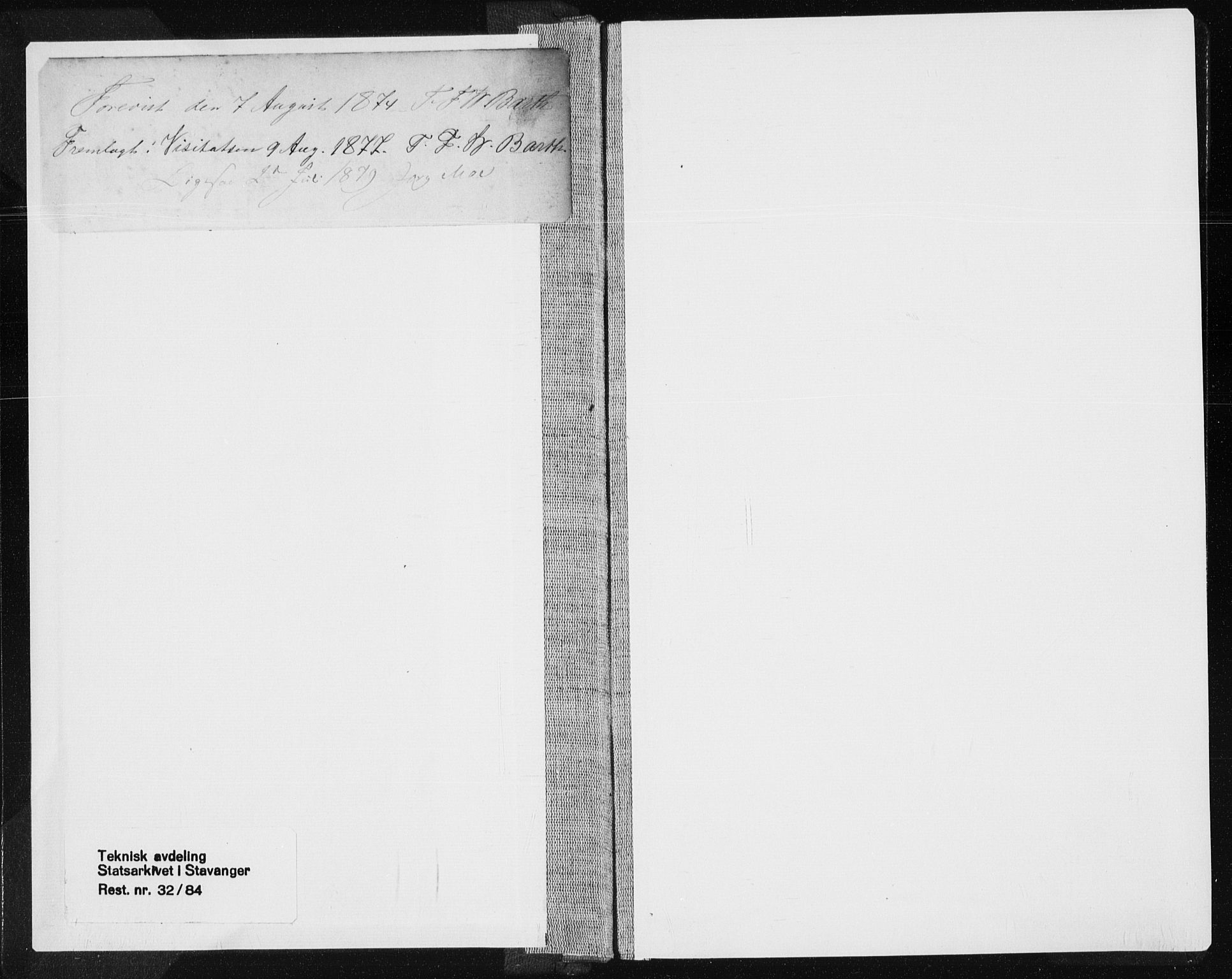 Tysvær sokneprestkontor, SAST/A -101864/H/Ha/Haa/L0005: Parish register (official) no. A 5, 1865-1878