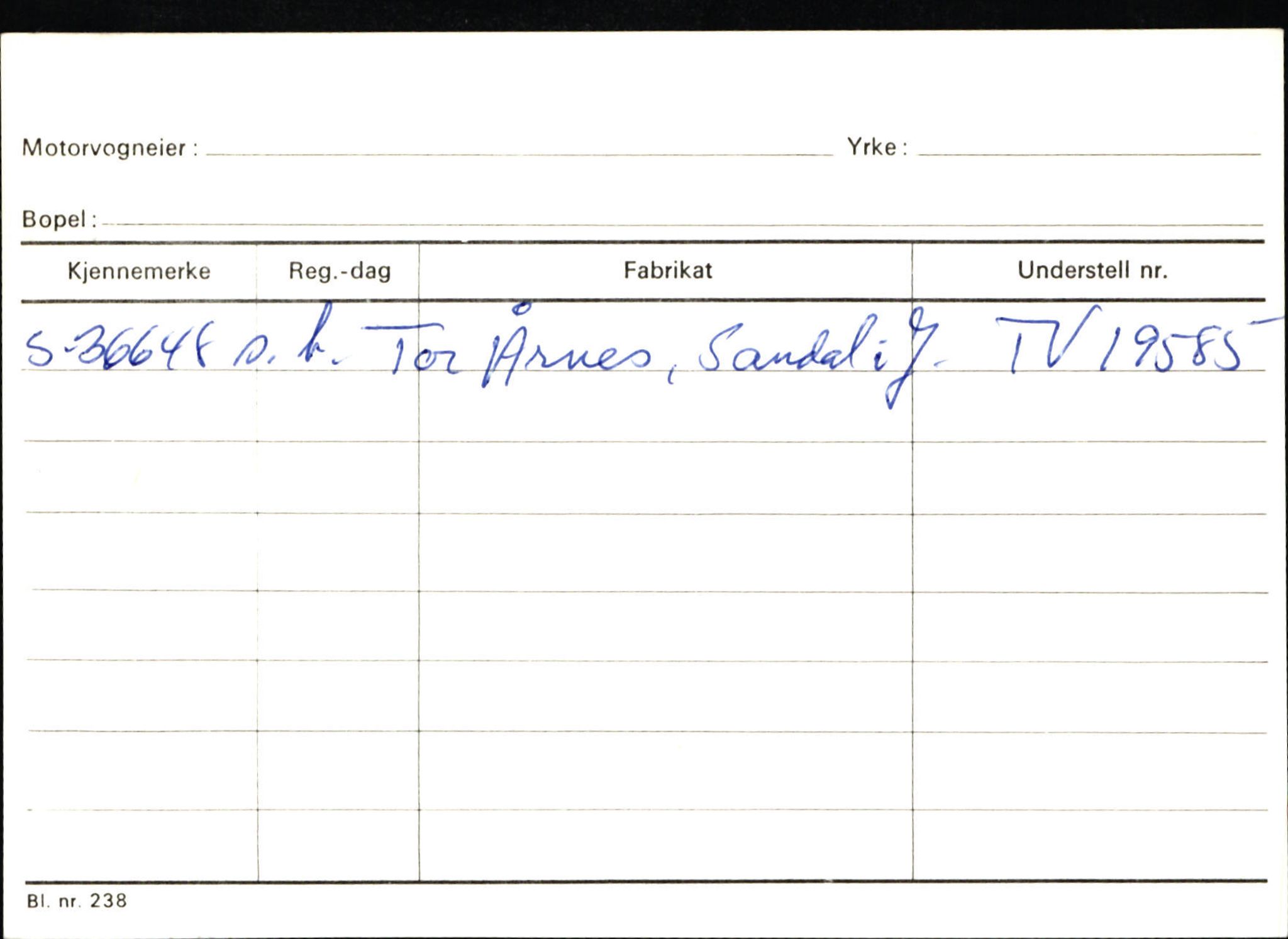 Statens vegvesen, Sogn og Fjordane vegkontor, AV/SAB-A-5301/4/F/L0132: Eigarregister Askvoll A-Å. Balestrand A-Å, 1945-1975, p. 1317