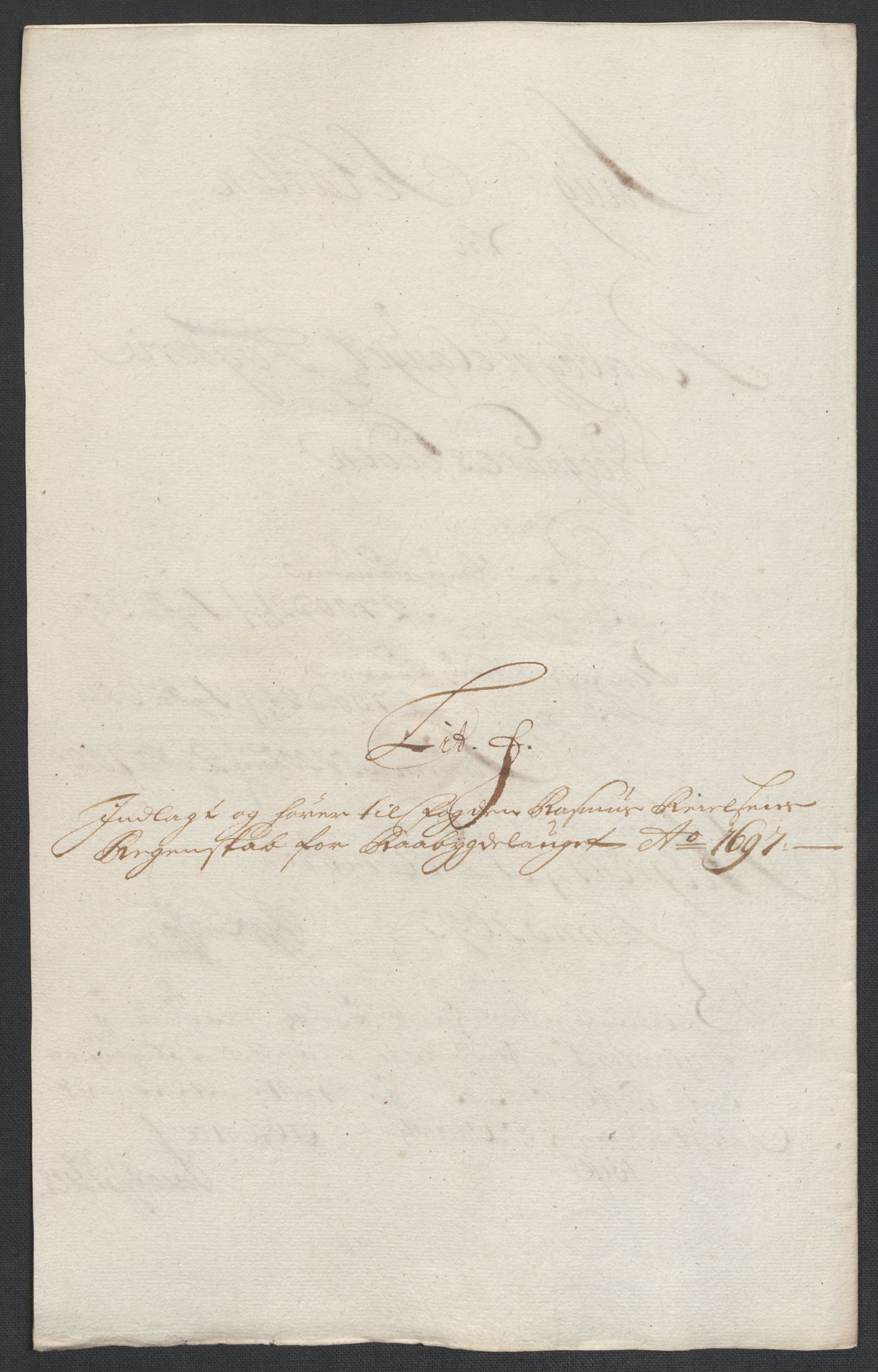 Rentekammeret inntil 1814, Reviderte regnskaper, Fogderegnskap, RA/EA-4092/R40/L2445: Fogderegnskap Råbyggelag, 1697-1699, p. 47