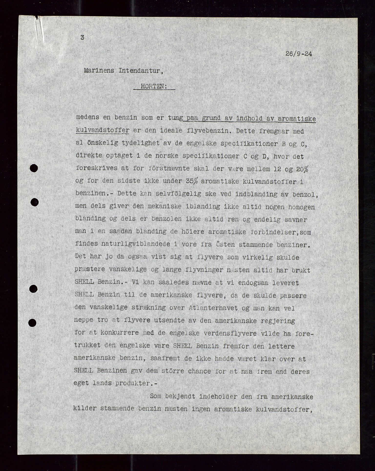 Pa 1521 - A/S Norske Shell, AV/SAST-A-101915/E/Ea/Eaa/L0012: Sjefskorrespondanse, 1924, p. 722