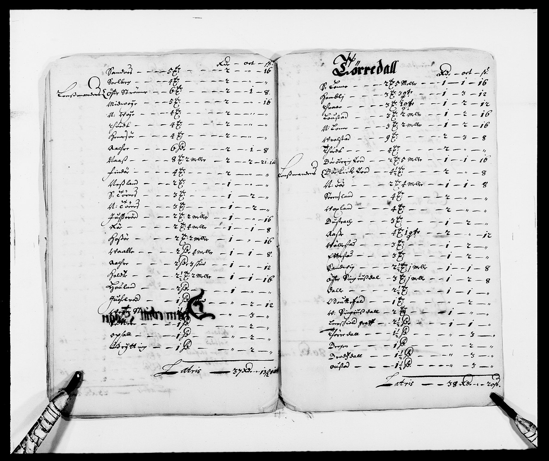 Rentekammeret inntil 1814, Reviderte regnskaper, Fogderegnskap, RA/EA-4092/R34/L2041: Fogderegnskap Bamble, 1670-1672, p. 243