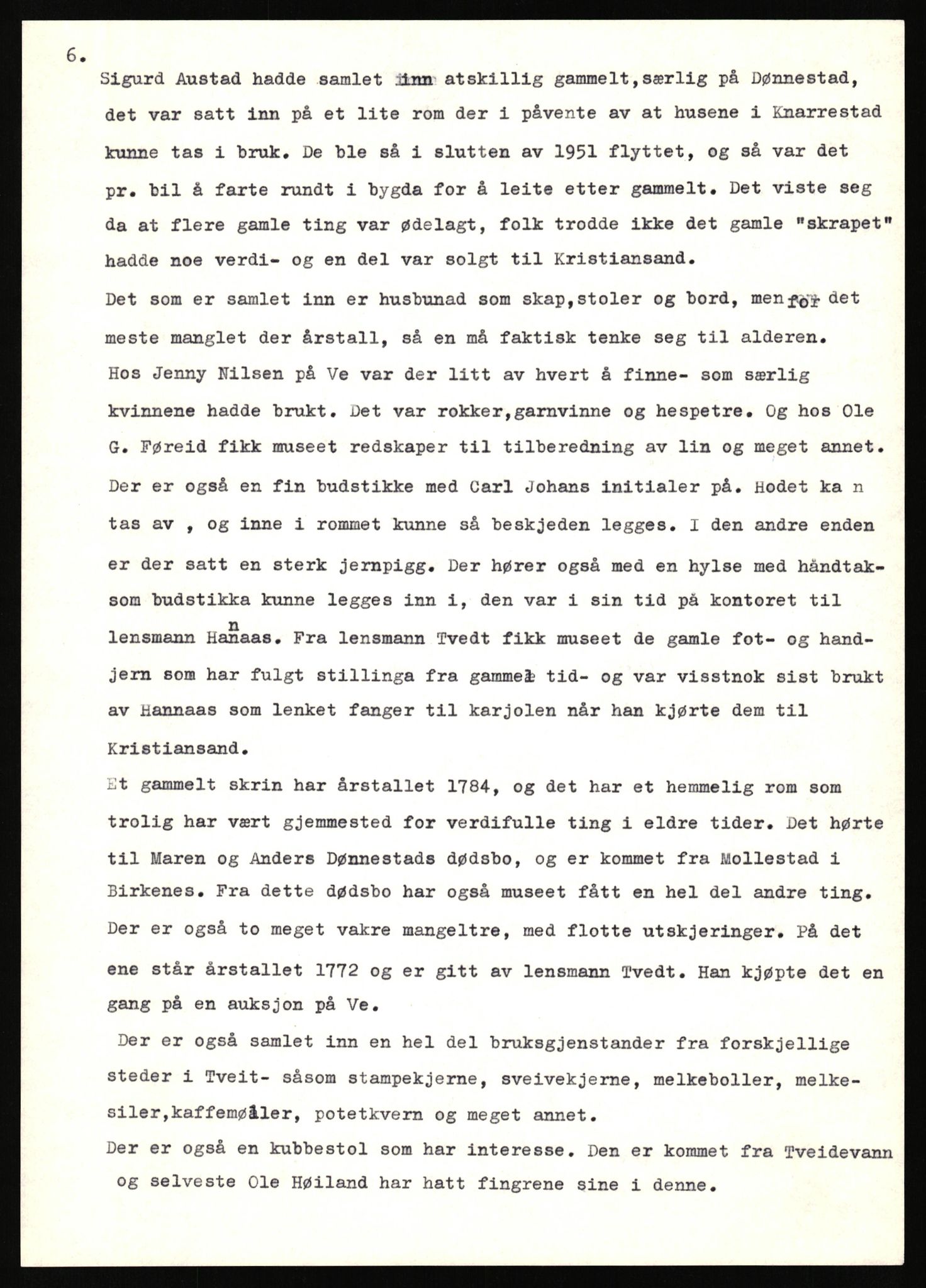 Tveit bygdesogenemnd, AV/SAK-D/0770/F/L0001: A - Emneordnet materiale, 1576-1945, p. 579