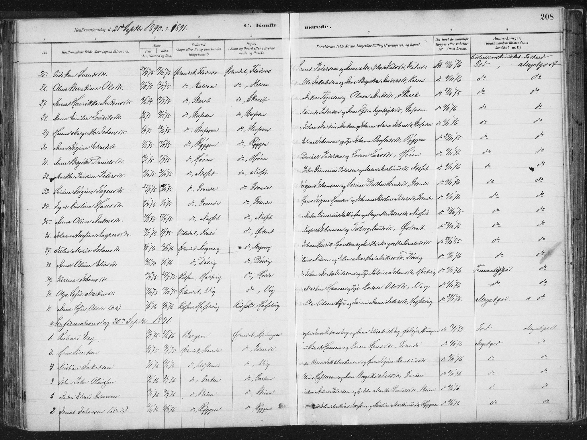 Ministerialprotokoller, klokkerbøker og fødselsregistre - Sør-Trøndelag, SAT/A-1456/659/L0739: Parish register (official) no. 659A09, 1879-1893, p. 208
