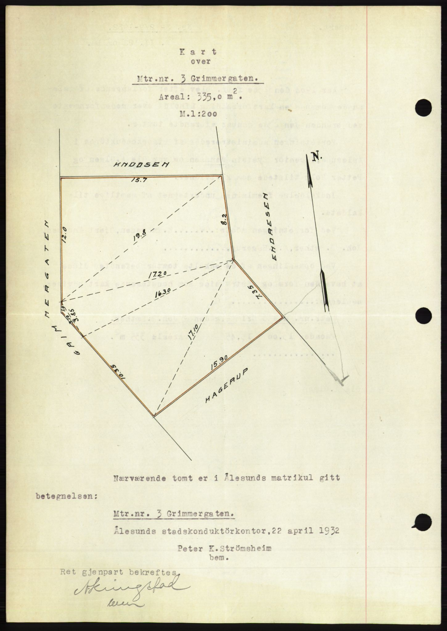 Ålesund byfogd, AV/SAT-A-4384: Mortgage book no. 30, 1932-1933, Deed date: 02.09.1932