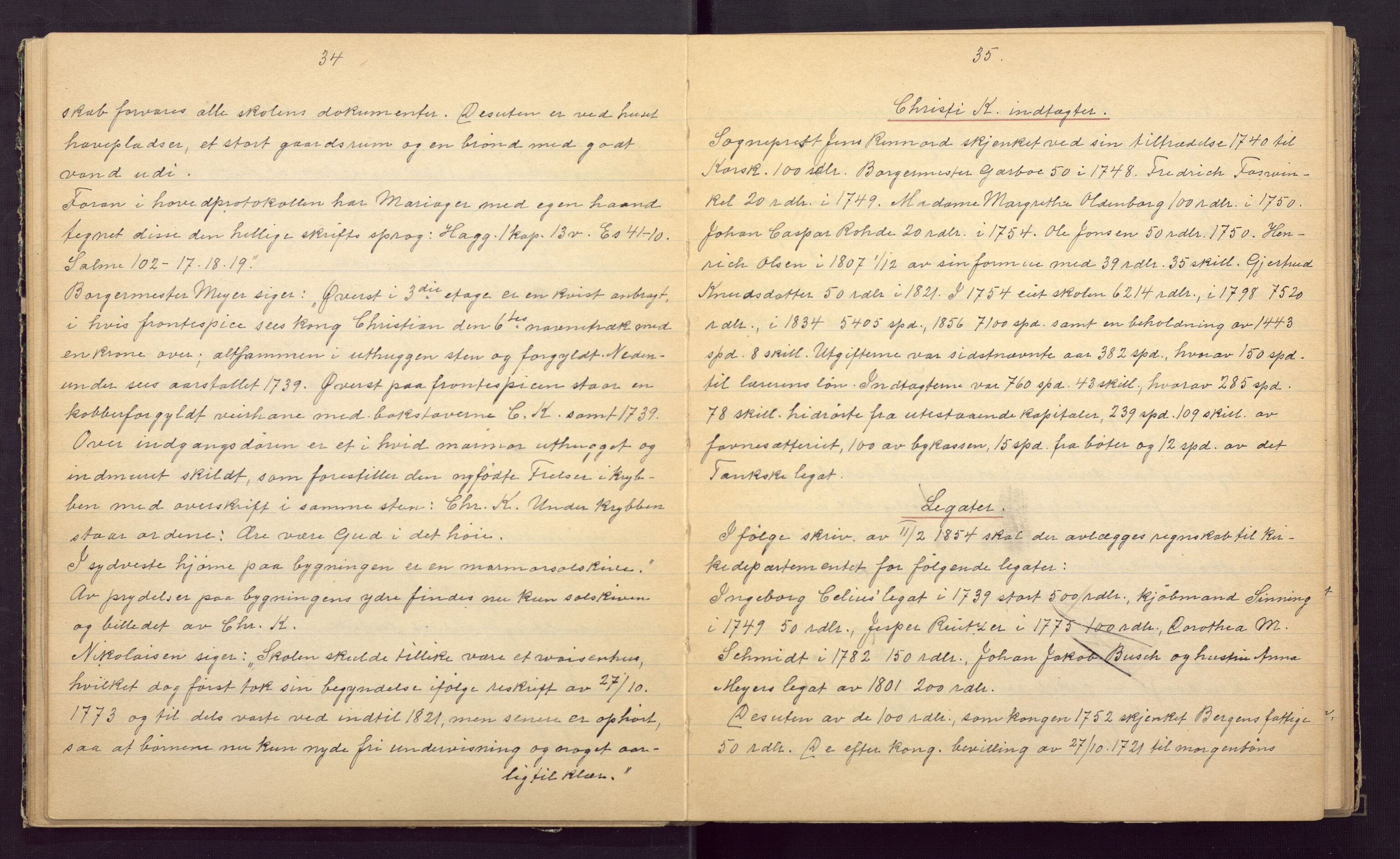 Christi Krybbe skoler, BBA/A-0082/M/Md/L0002: Nedtegnelsesbok, 1925