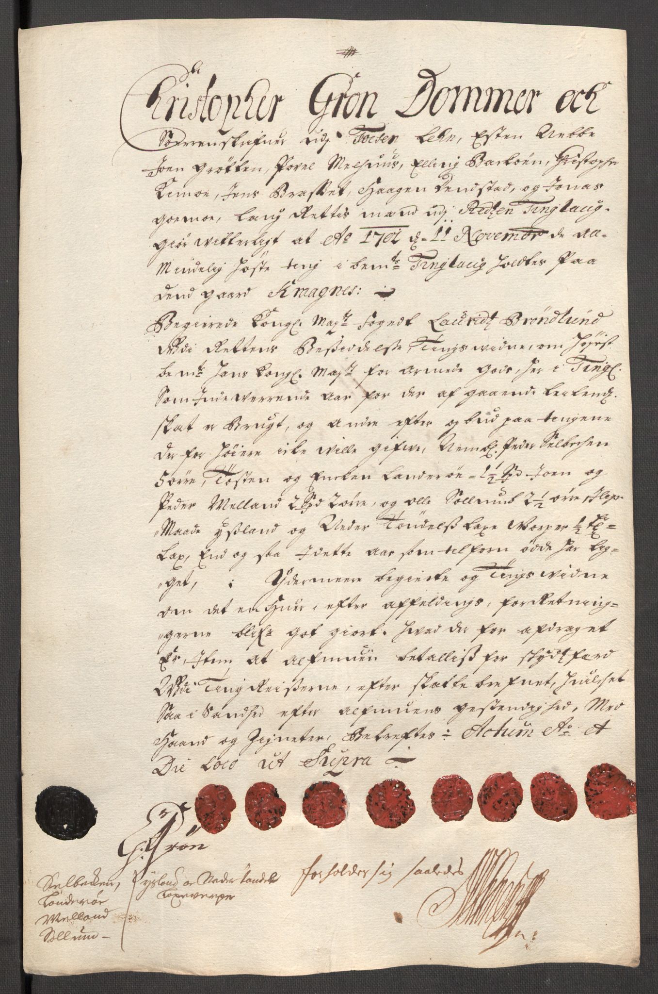 Rentekammeret inntil 1814, Reviderte regnskaper, Fogderegnskap, AV/RA-EA-4092/R57/L3854: Fogderegnskap Fosen, 1700-1701, p. 368