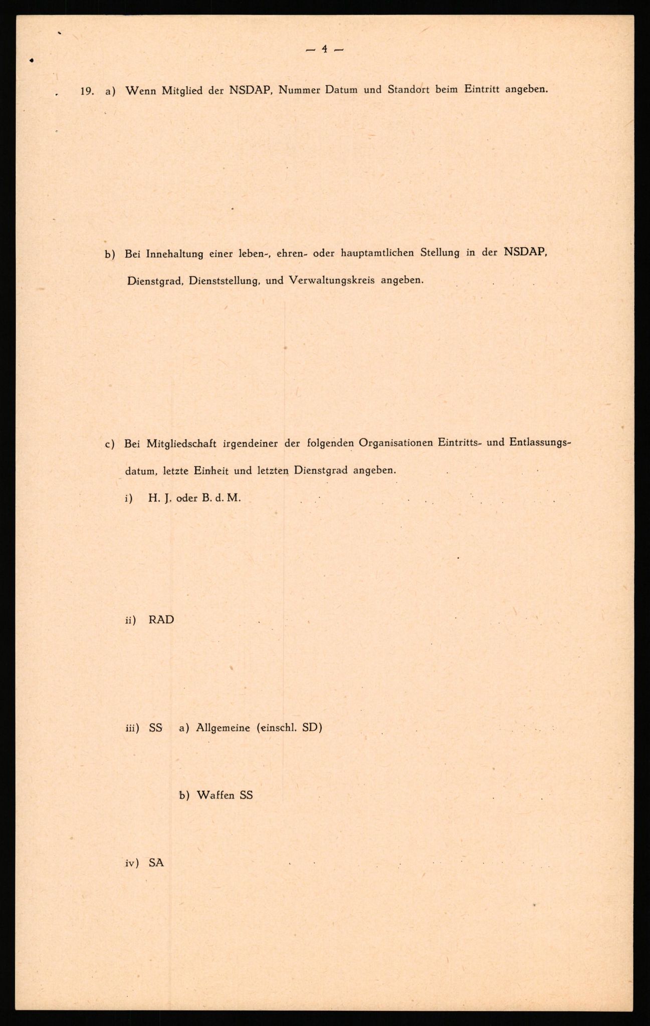 Forsvaret, Forsvarets overkommando II, AV/RA-RAFA-3915/D/Db/L0041: CI Questionaires.  Diverse nasjonaliteter., 1945-1946, p. 5