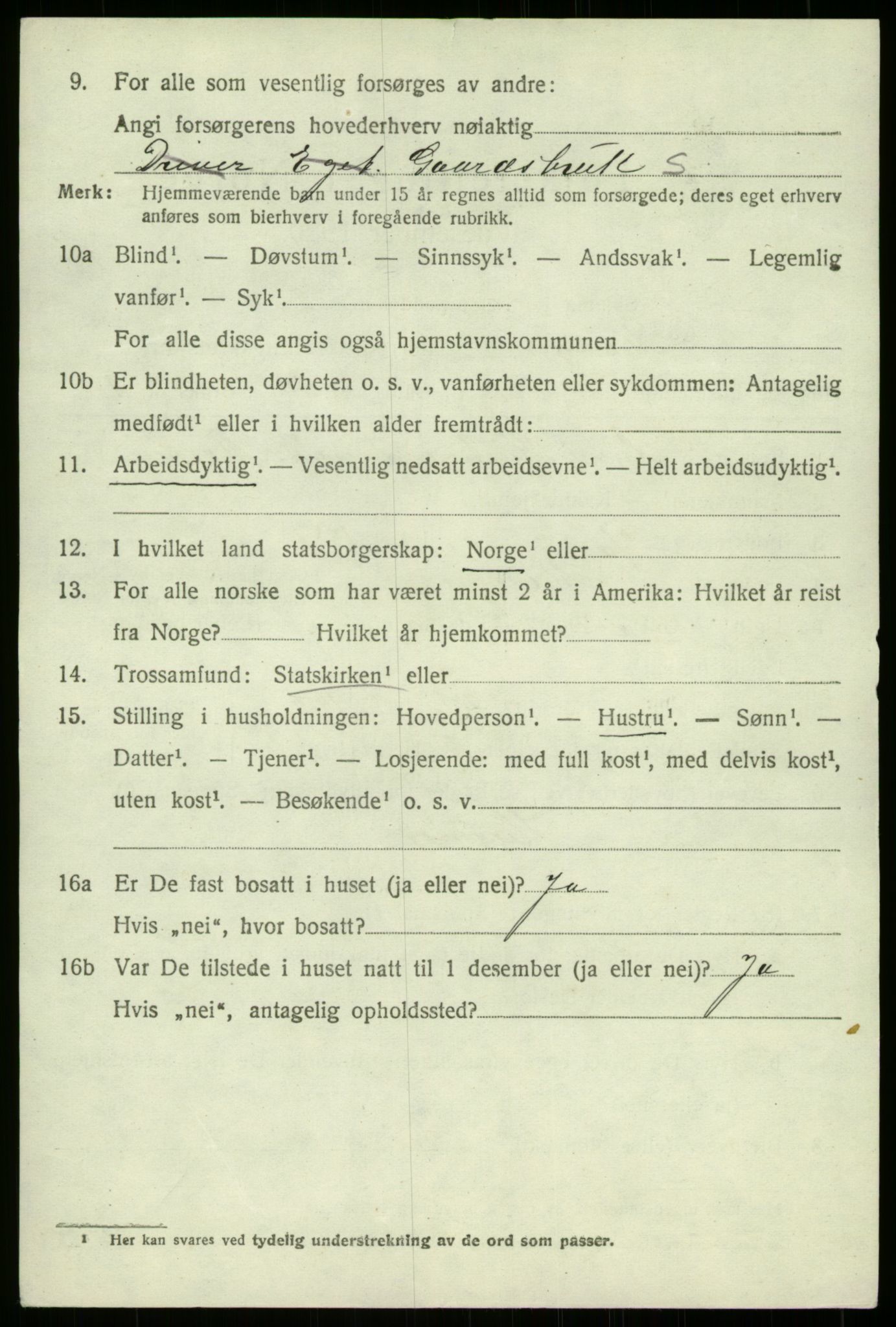 SAB, 1920 census for Manger, 1920, p. 7753