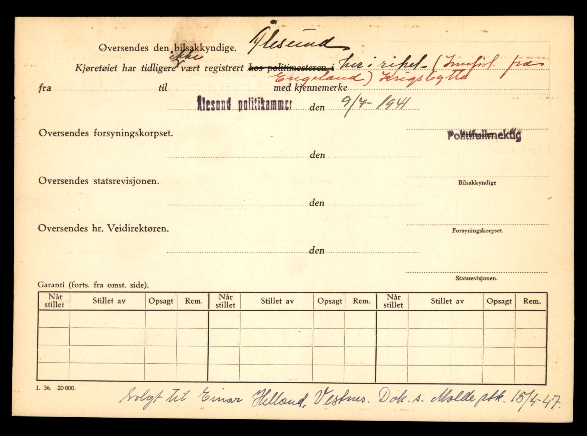 Møre og Romsdal vegkontor - Ålesund trafikkstasjon, AV/SAT-A-4099/F/Fe/L0012: Registreringskort for kjøretøy T 1290 - T 1450, 1927-1998, p. 2717