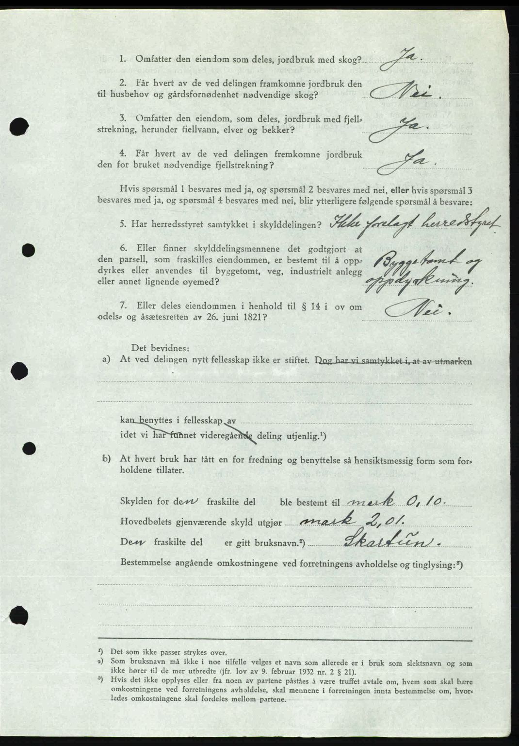 Romsdal sorenskriveri, AV/SAT-A-4149/1/2/2C: Mortgage book no. A27, 1948-1948, Diary no: : 2250/1948