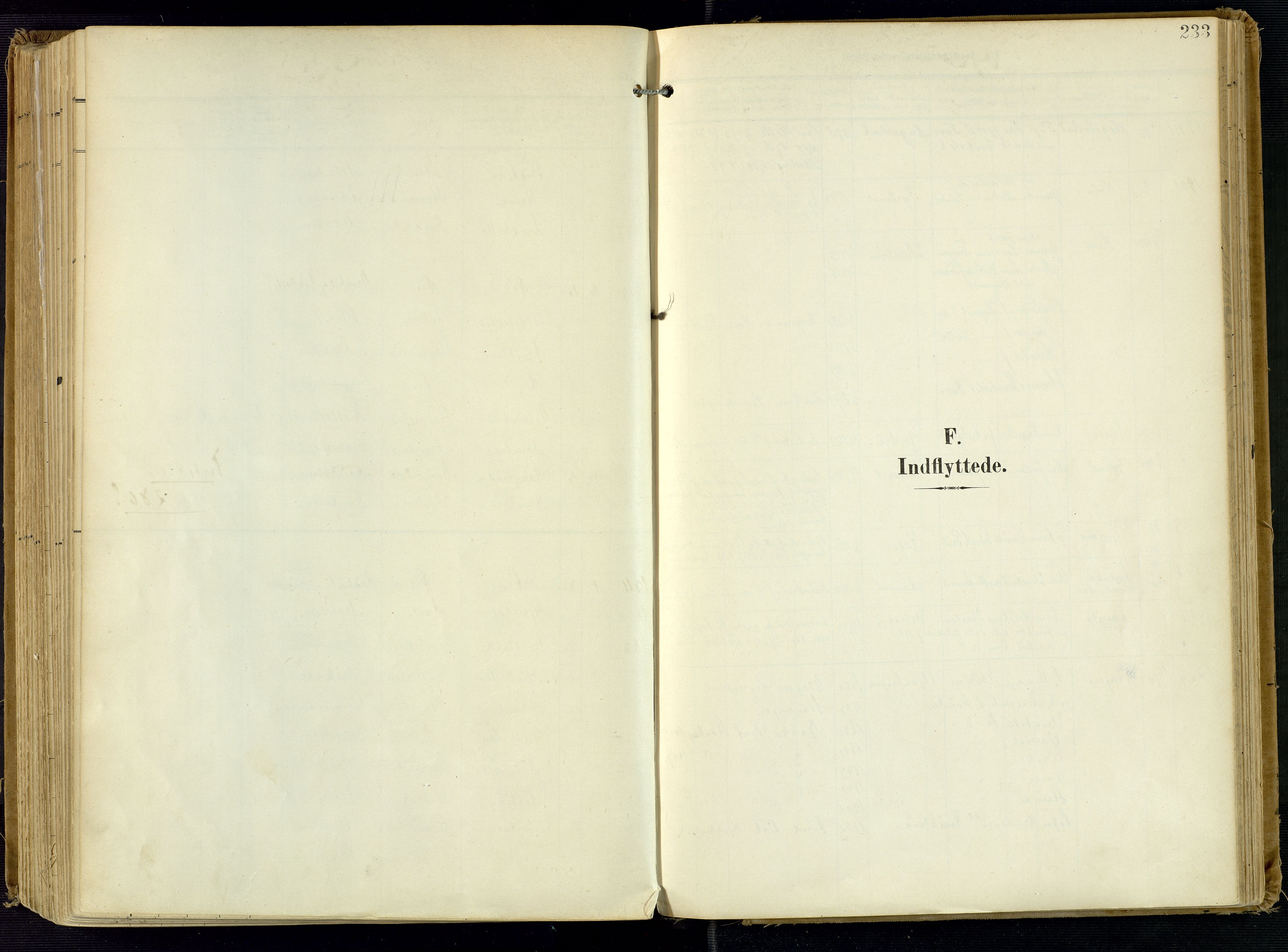Kvinesdal sokneprestkontor, SAK/1111-0026/F/Fa/Fab/L0009: Parish register (official) no. A 9, 1898-1915, p. 233