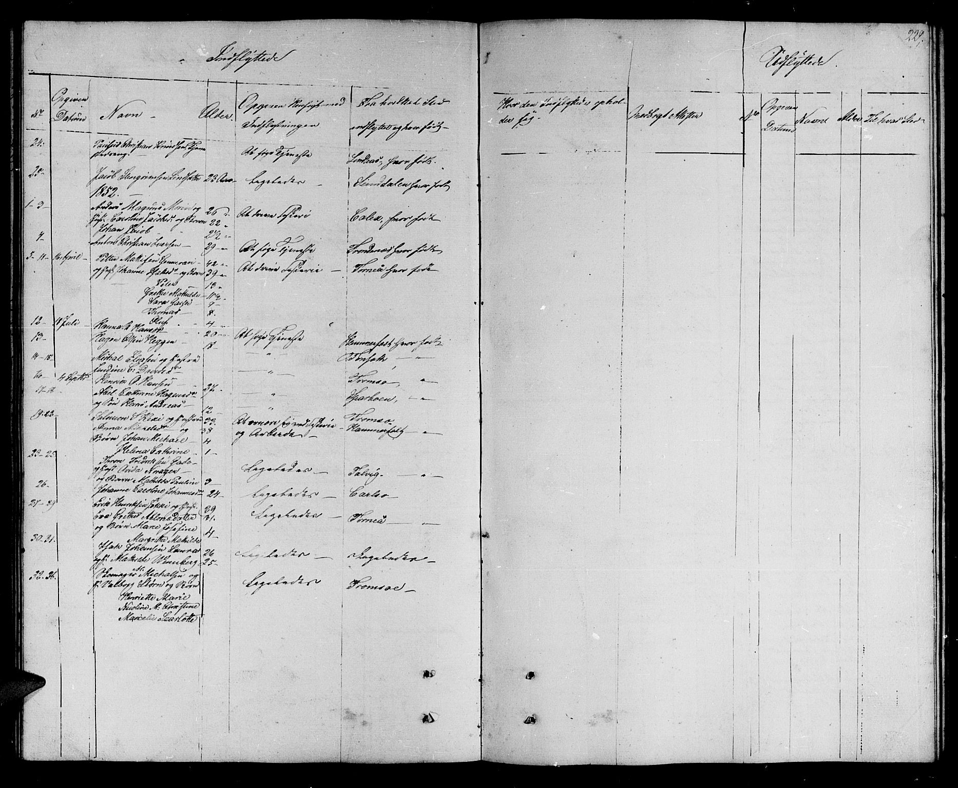 Vadsø sokneprestkontor, SATØ/S-1325/H/Hb/L0001klokker: Parish register (copy) no. 1, 1843-1853, p. 229