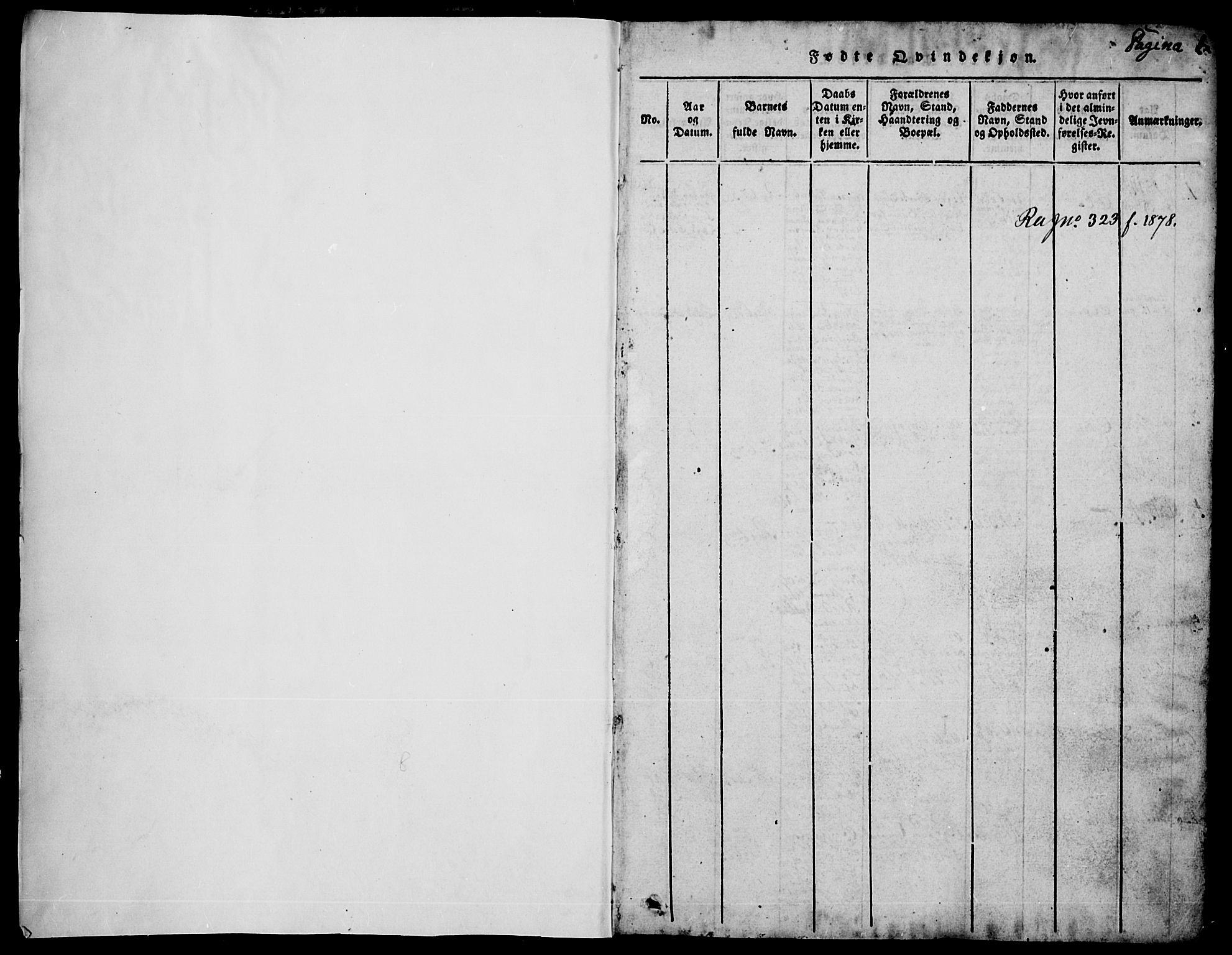 Trysil prestekontor, SAH/PREST-046/H/Ha/Hab/L0004: Parish register (copy) no. 4, 1814-1841, p. 0-1
