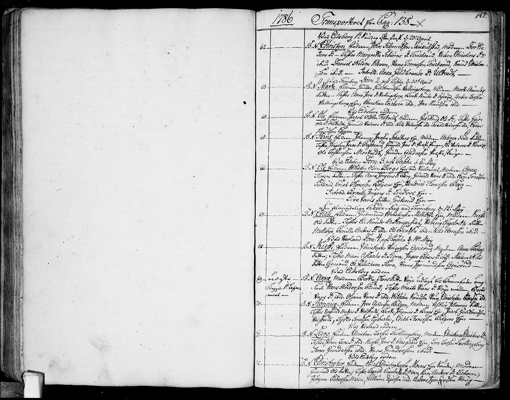 Eidsberg prestekontor Kirkebøker, SAO/A-10905/F/Fa/L0004: Parish register (official) no. I 4, 1759-1788, p. 147