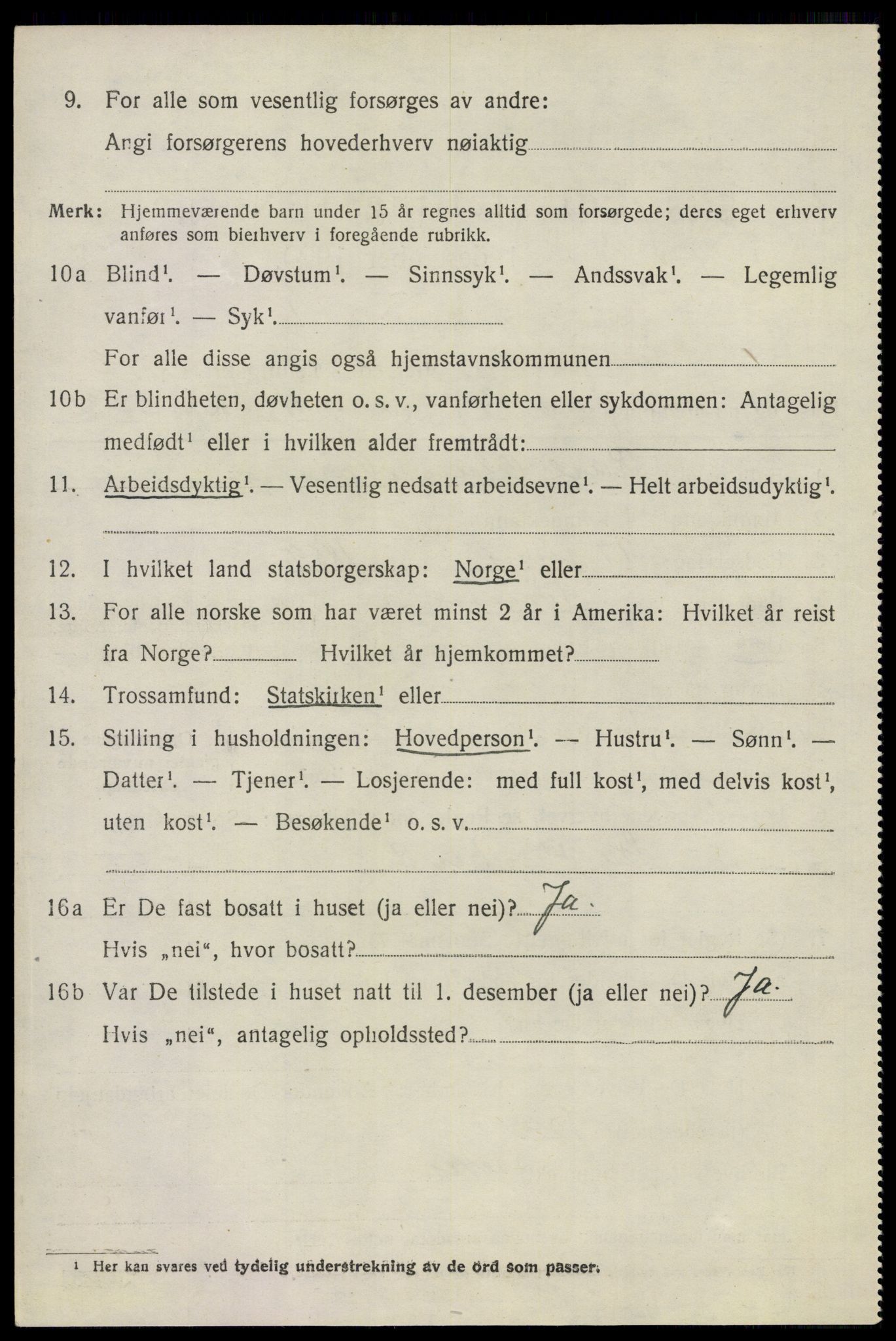 SAO, 1920 census for Sørum, 1920, p. 2204