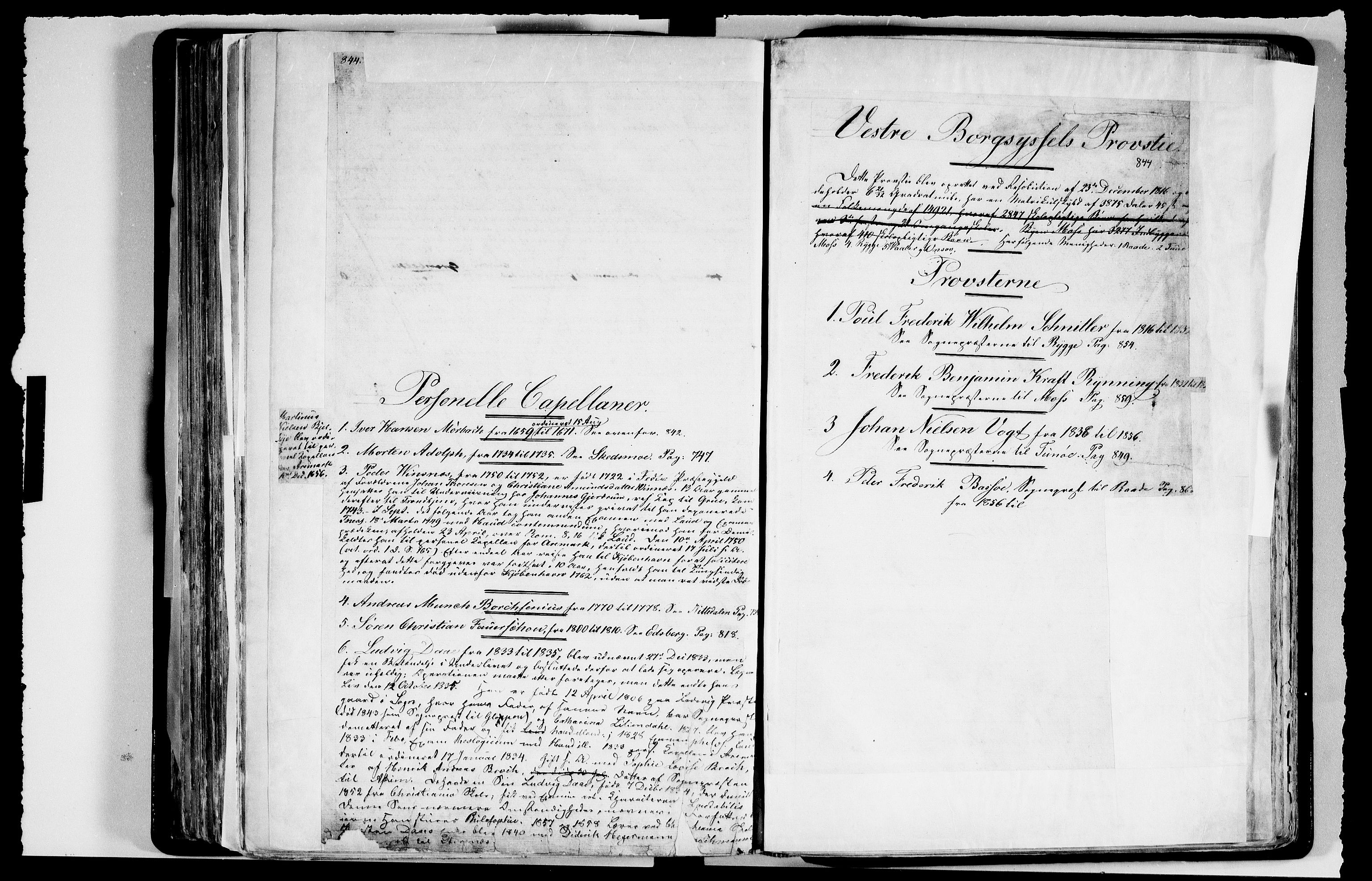 Svendsen, Bastian - etterretninger om geistligheten i Akershus stift, AV/SAO-PAO-0181/D/L0006: Etterretninger del 5, p. 844-845