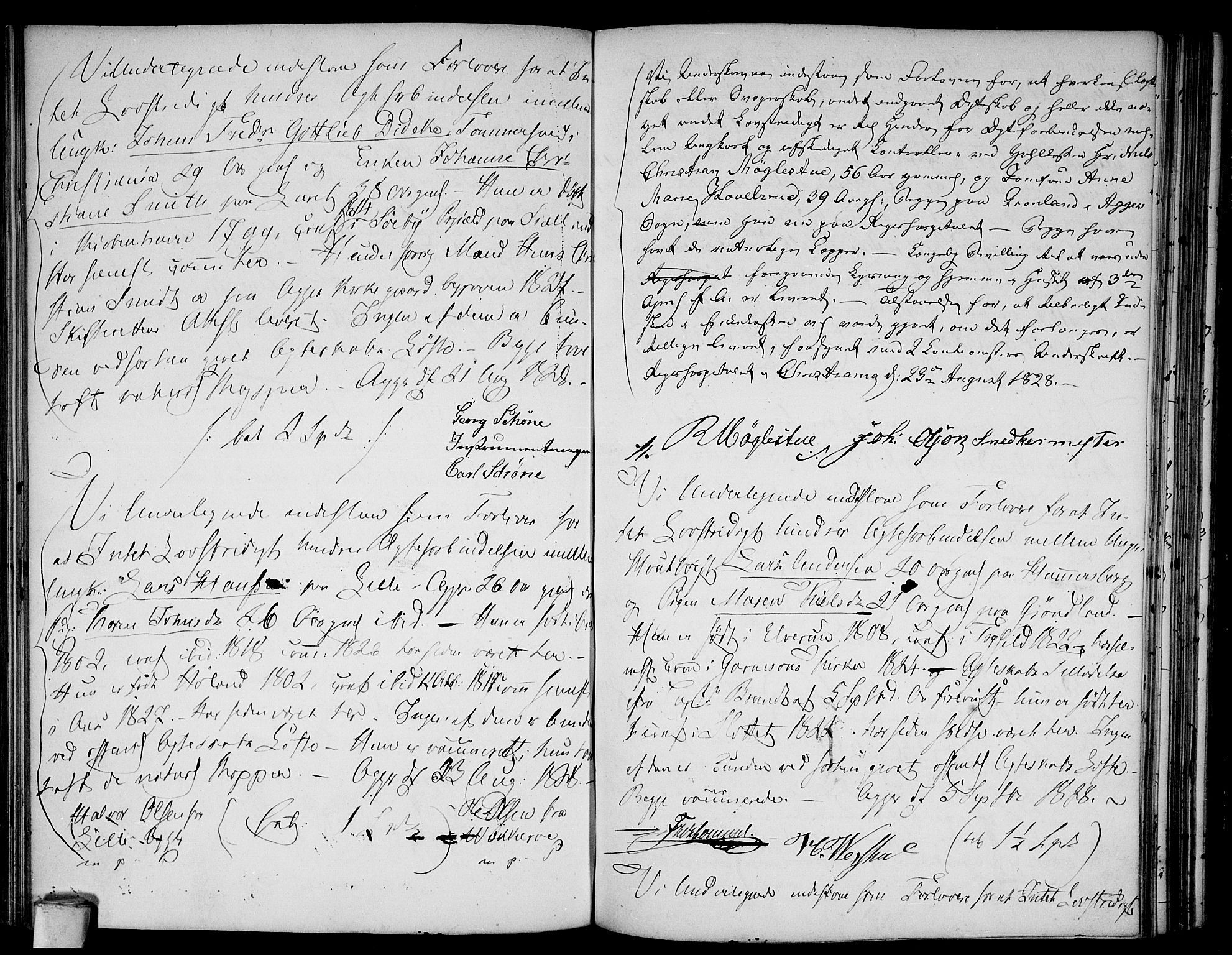Aker prestekontor kirkebøker, AV/SAO-A-10861/L/L0004: Best man's statements no. 4, 1778-1831