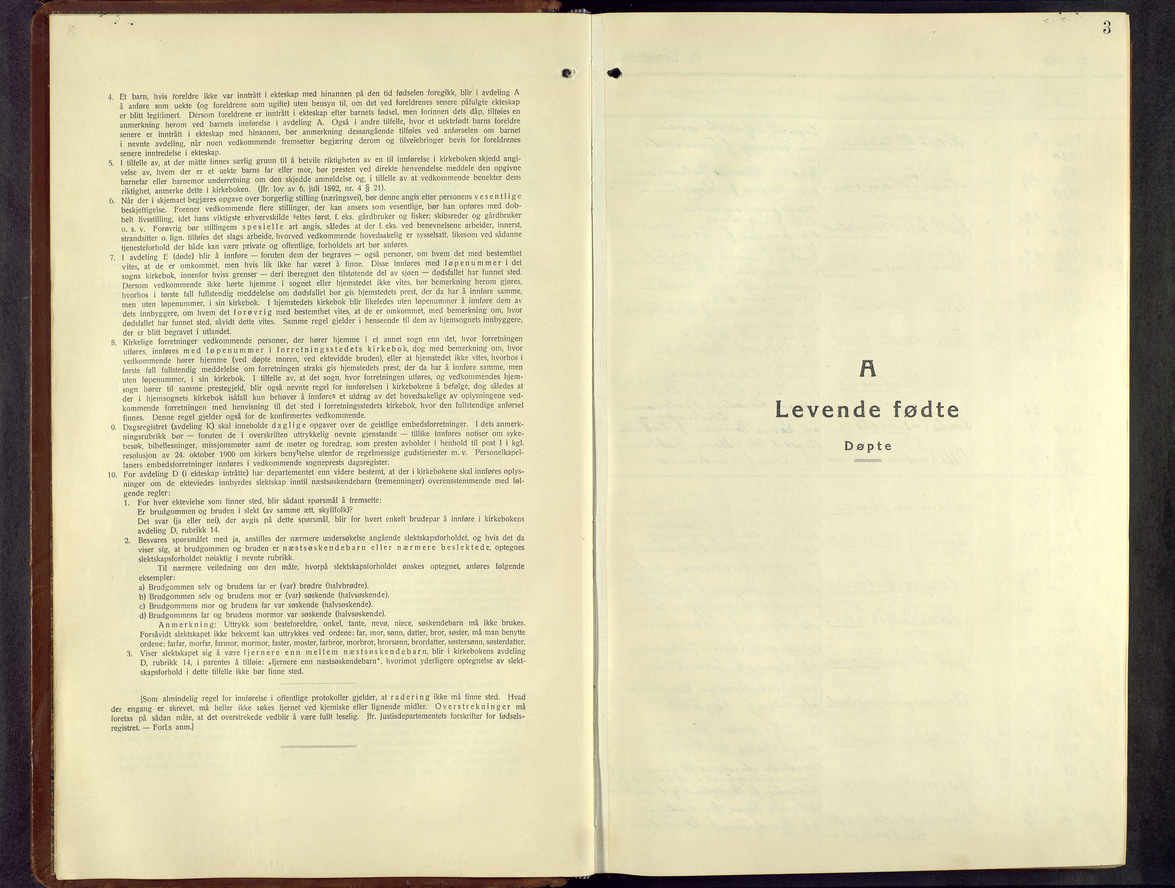 Romedal prestekontor, SAH/PREST-004/L/L0016: Parish register (copy) no. 16, 1940-1958, p. 3