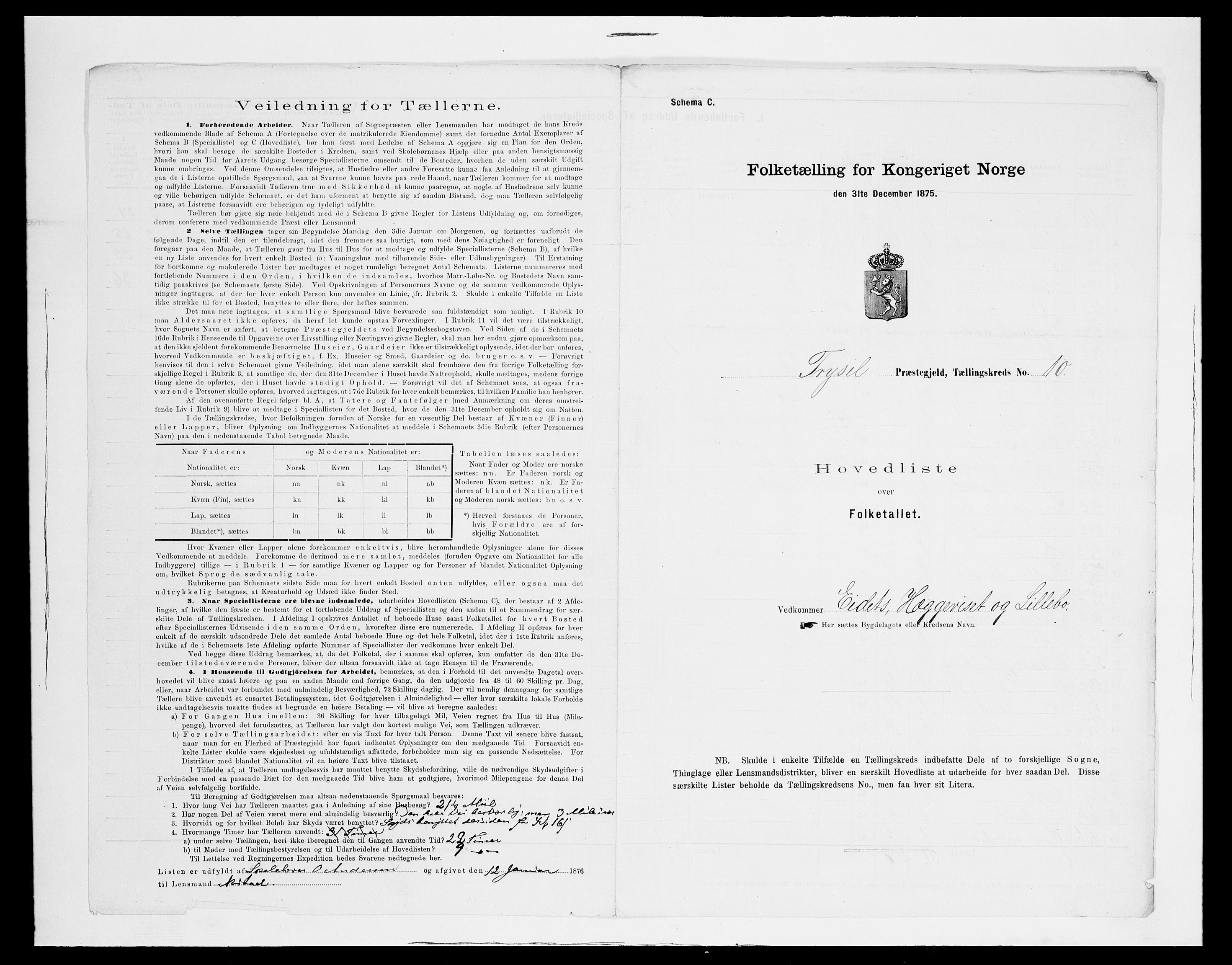 SAH, 1875 census for 0428P Trysil, 1875, p. 35