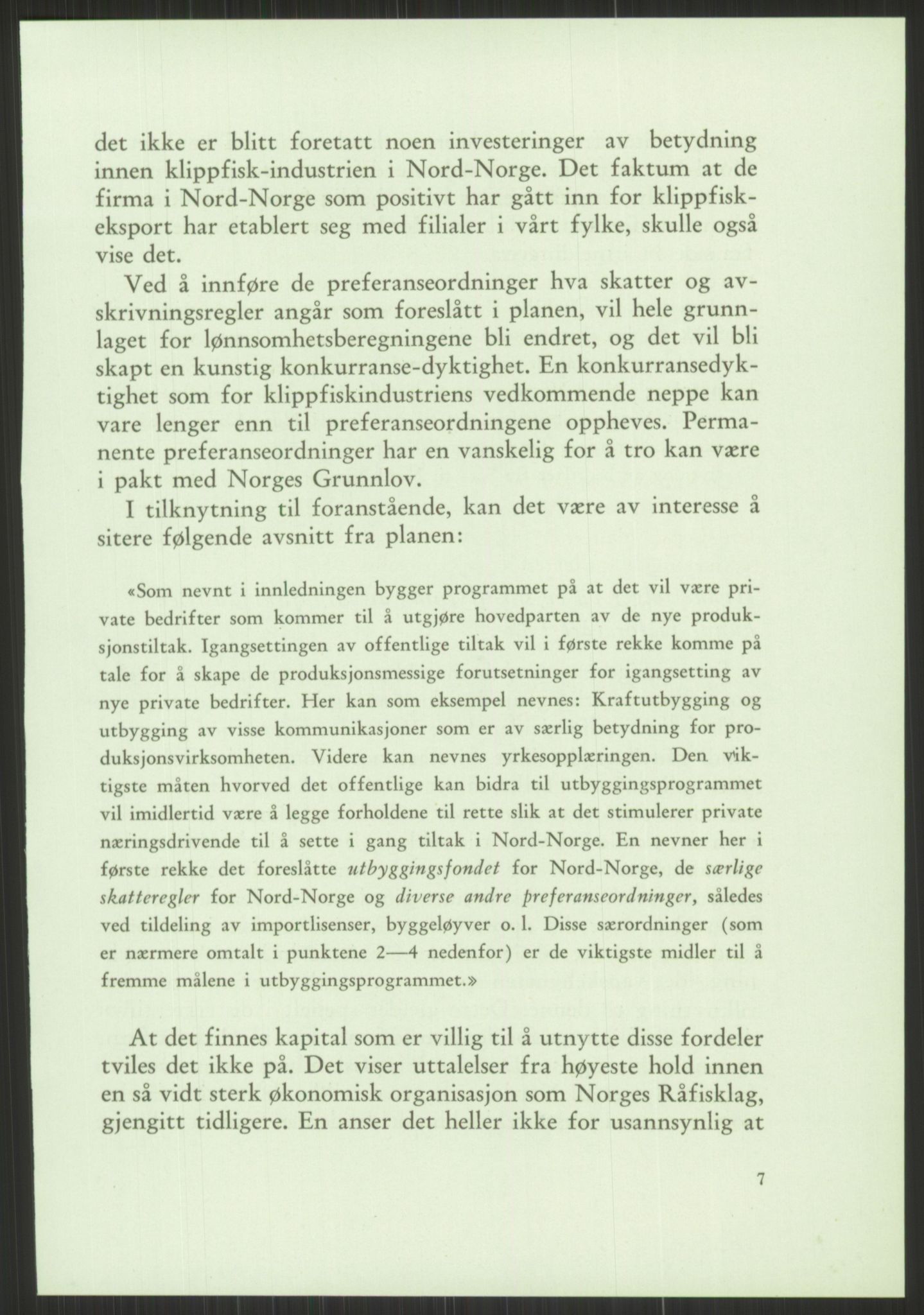 Høyres Hovedorganisasjon, RA/PA-0583/1/D/Dd/L0131: 21 Stortinget/23 Statsministeren. Regjeringen, 1951-1965, p. 1209