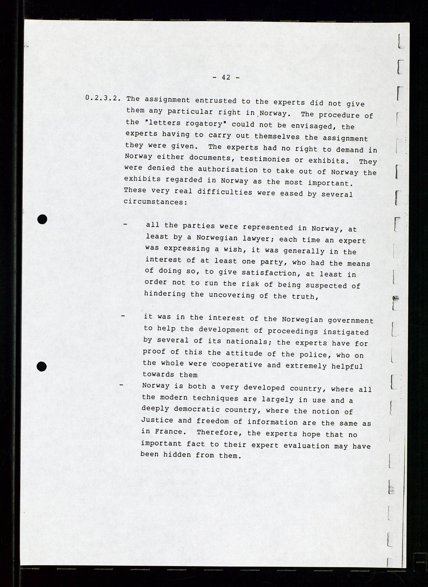 Pa 1503 - Stavanger Drilling AS, AV/SAST-A-101906/Da/L0007: Alexander L. Kielland - Rettssak i Paris, 1982-1988, p. 42