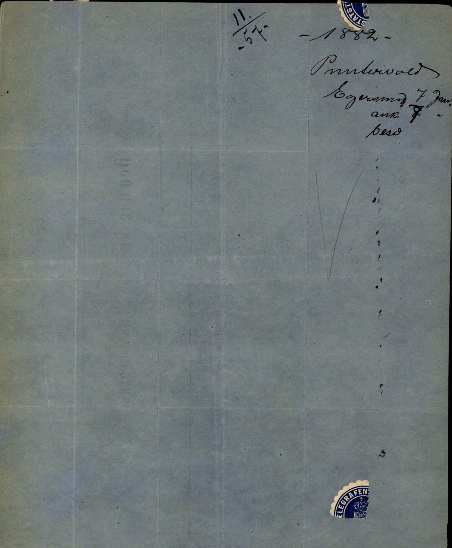 Pa 63 - Østlandske skibsassuranceforening, VEMU/A-1079/G/Ga/L0015/0012: Havaridokumenter / Vaar, Stapnæs, Tillid, Uller, Ternen, 1882, p. 48