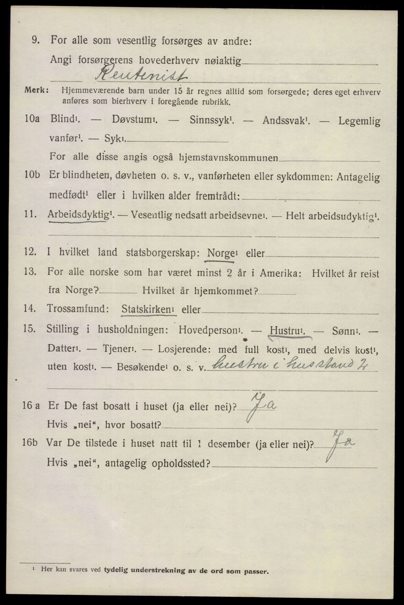 SAKO, 1920 census for Ramnes, 1920, p. 4277