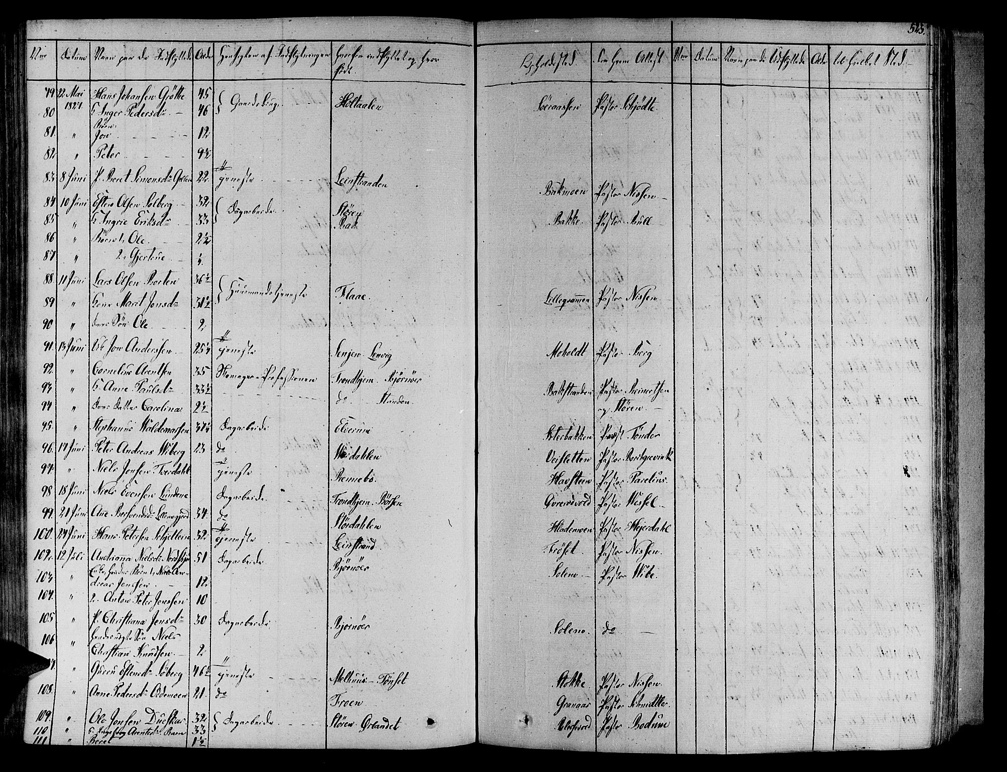 Ministerialprotokoller, klokkerbøker og fødselsregistre - Sør-Trøndelag, AV/SAT-A-1456/606/L0286: Parish register (official) no. 606A04 /1, 1823-1840, p. 523