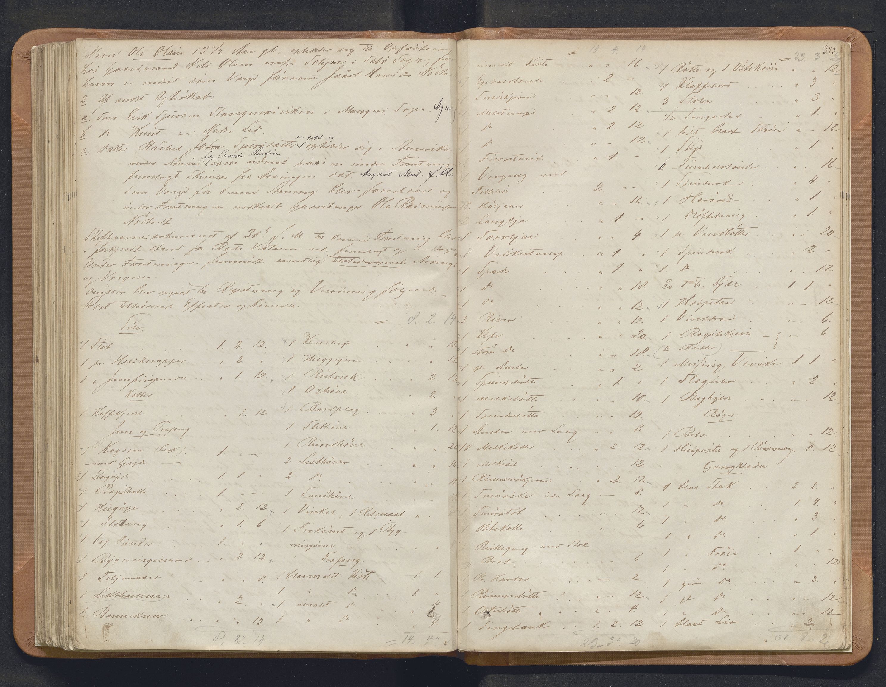 Nordhordland sorenskrivar, SAB/A-2901/1/H/Hb/L0021: Registreringsprotokollar, 1865-1876, p. 342-343