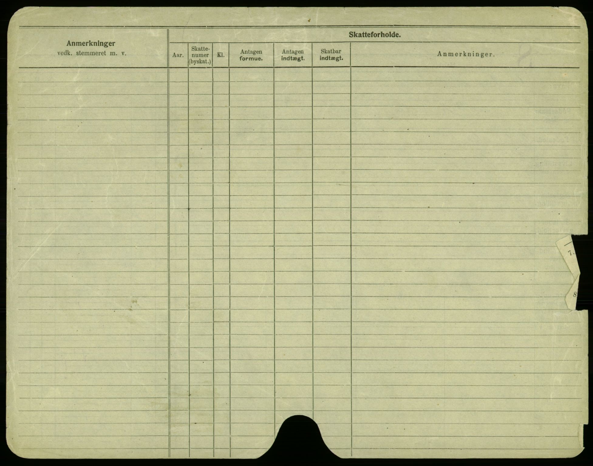 Oslo folkeregister, Registerkort, SAO/A-11715/F/Fa/Fac/L0005: Menn, 1906-1914, p. 1069b