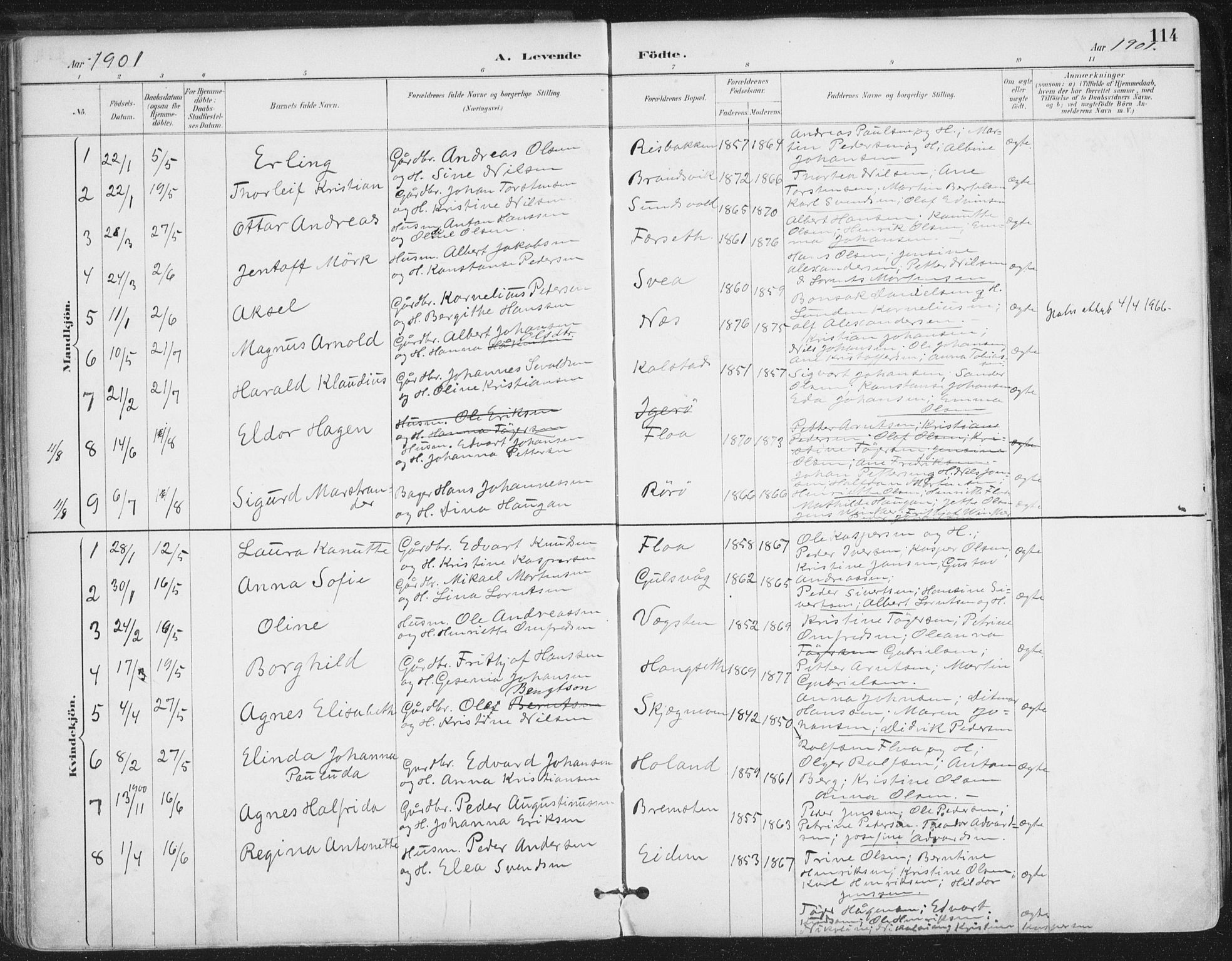 Ministerialprotokoller, klokkerbøker og fødselsregistre - Nordland, AV/SAT-A-1459/816/L0244: Parish register (official) no. 816A10, 1886-1903, p. 114