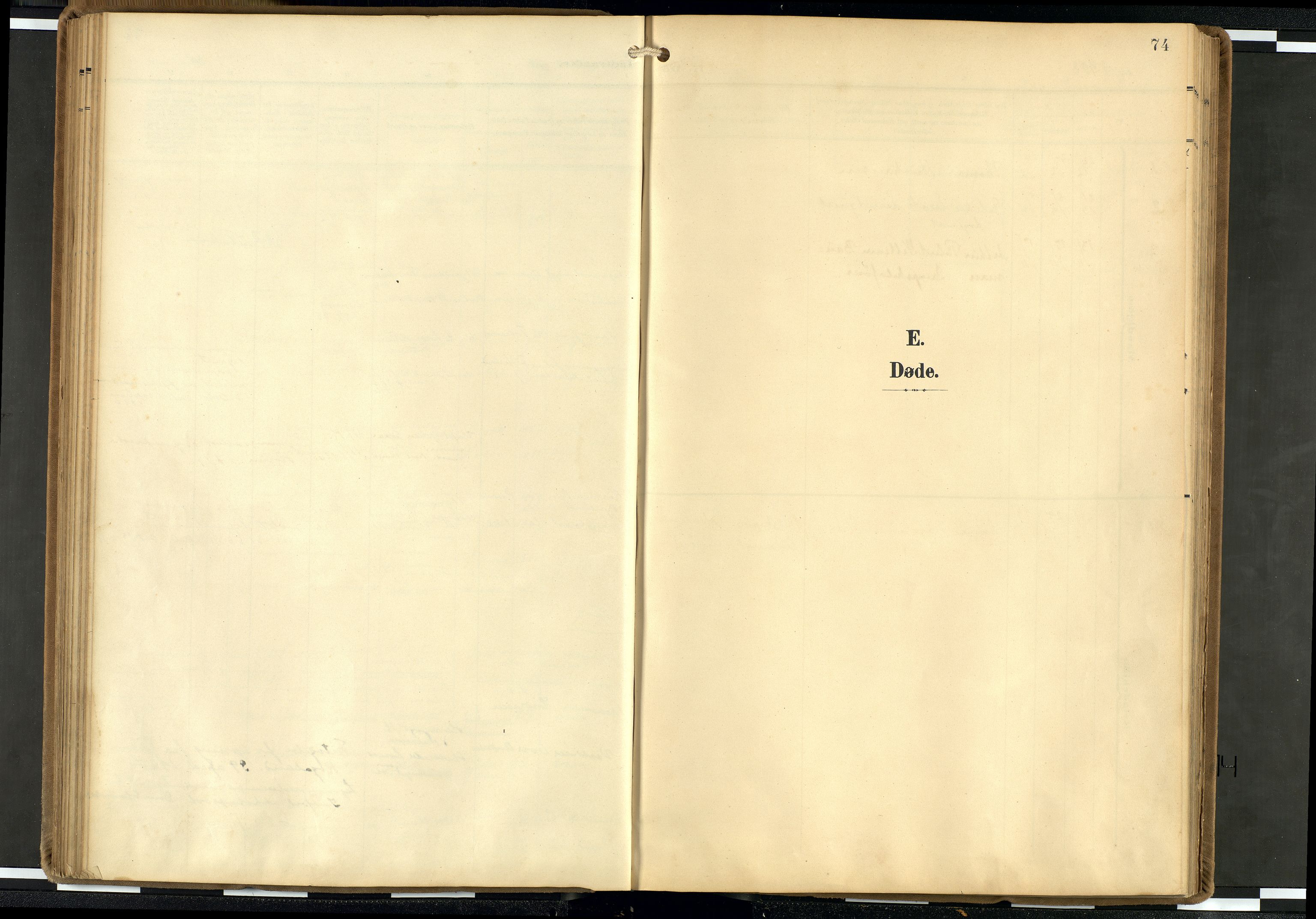 Den norske sjømannsmisjon i utlandet/Hollandske havner (Amsterdam-Rotterdam-Europort), SAB/SAB/PA-0106/H/Ha/Haa/L0003: Parish register (official) no. A 3, 1908-1927, p. 73b-74a