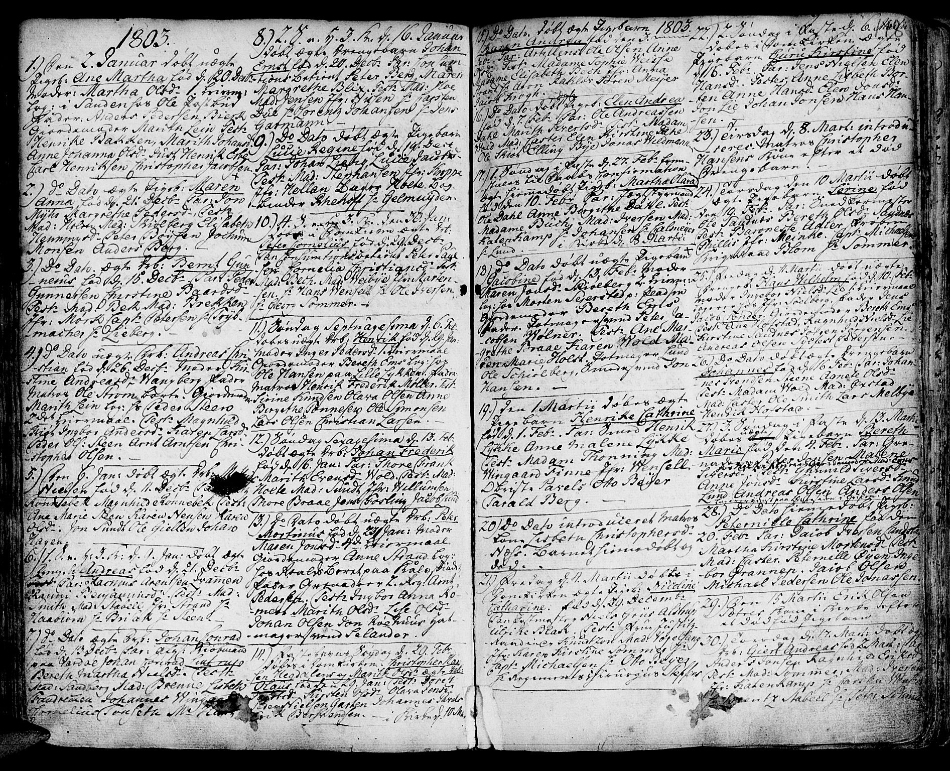 Ministerialprotokoller, klokkerbøker og fødselsregistre - Sør-Trøndelag, SAT/A-1456/601/L0039: Parish register (official) no. 601A07, 1770-1819, p. 148