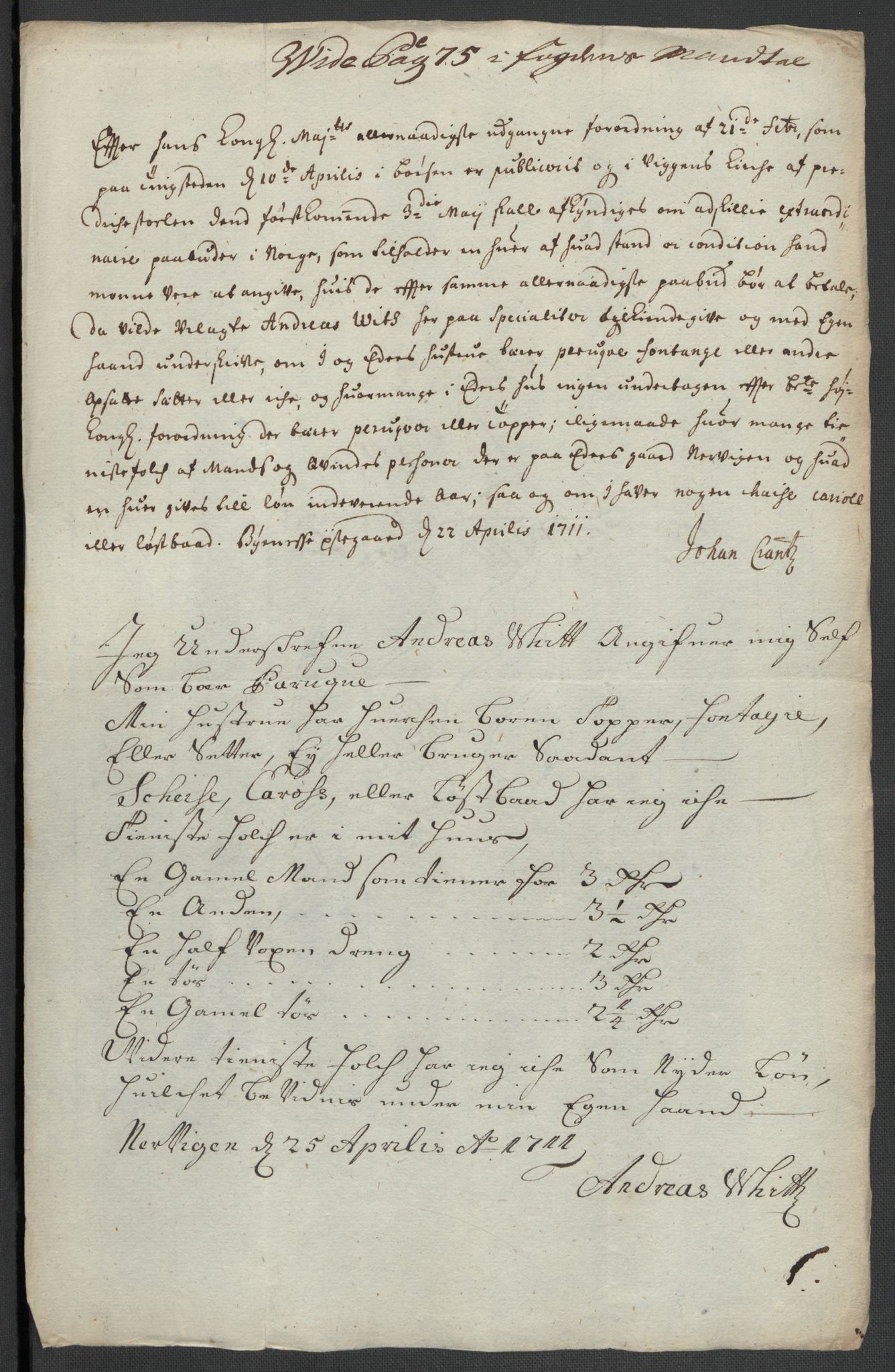 Rentekammeret inntil 1814, Reviderte regnskaper, Fogderegnskap, AV/RA-EA-4092/R61/L4112: Fogderegnskap Strinda og Selbu, 1711, p. 372